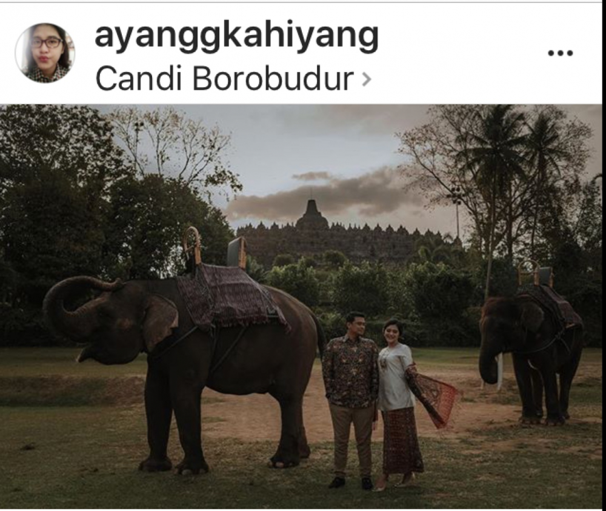 ‘First Daughter’ showcases beauty of Indonesian tourism sites in pre-wedding photos on Instagram