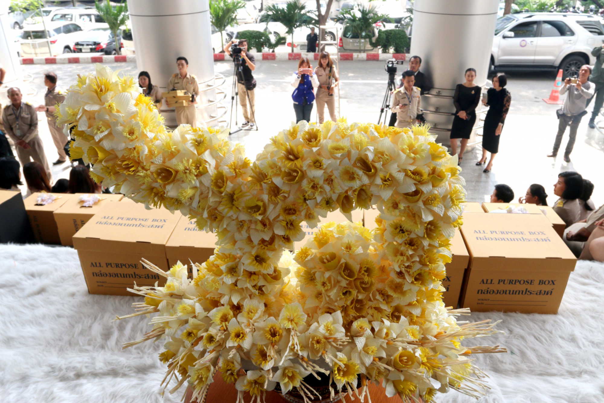 Cornucopia of flowers