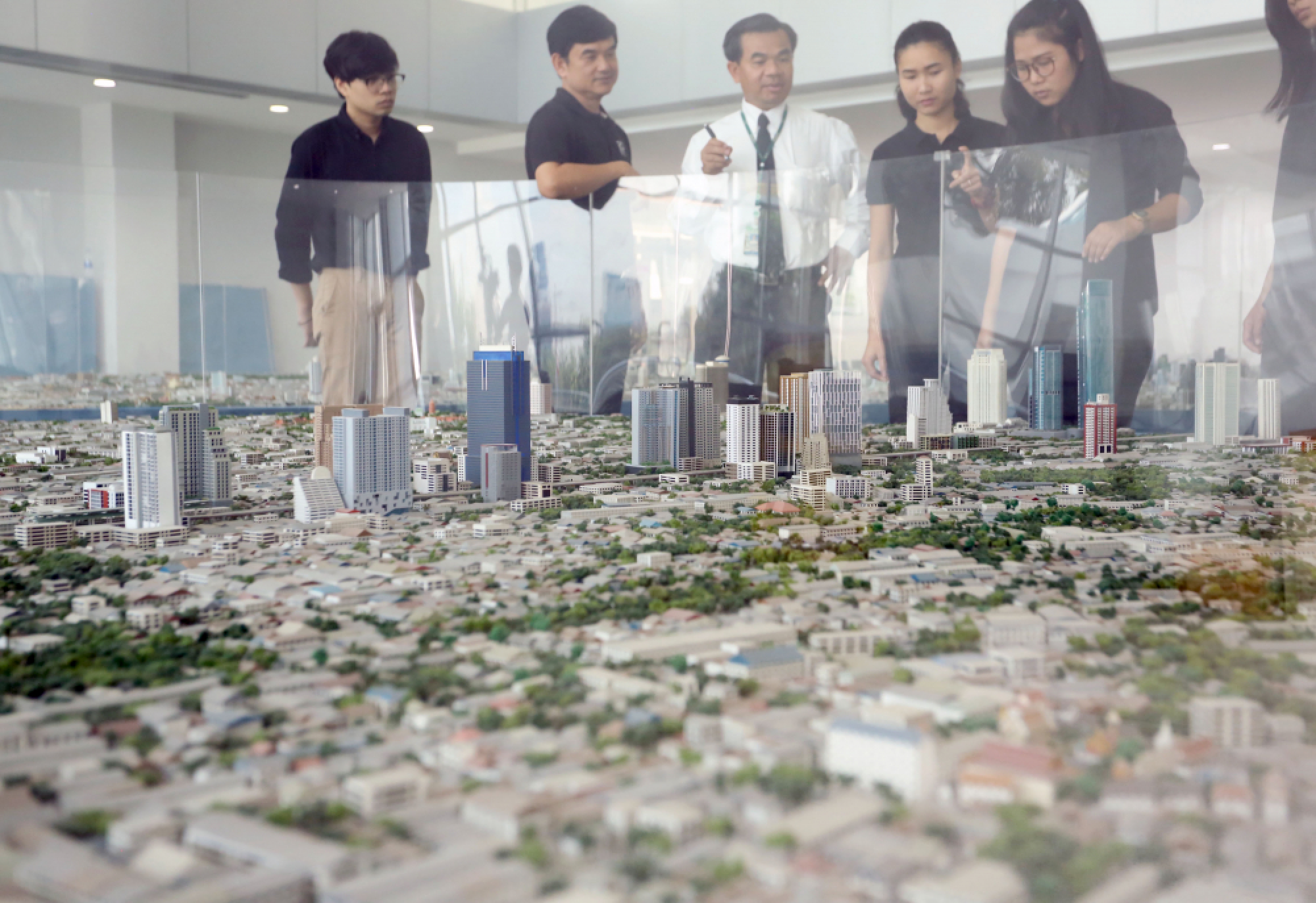 Model of Bangkok available for viewing