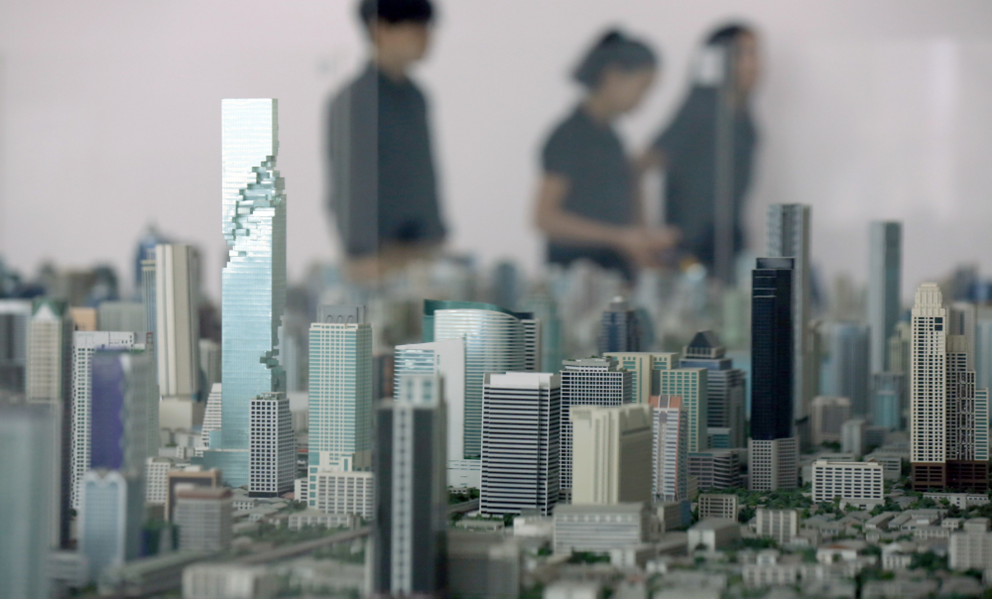 Model of Bangkok available for viewing