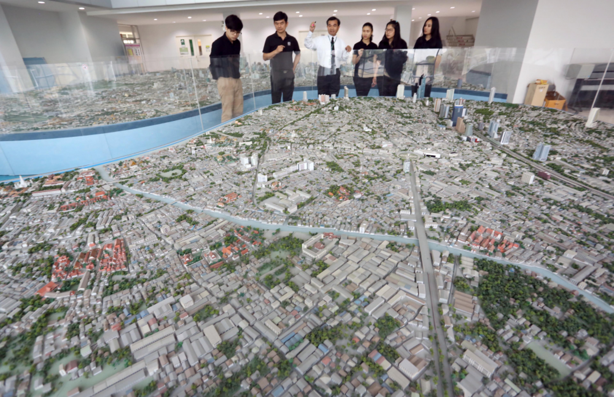 Model of Bangkok available for viewing