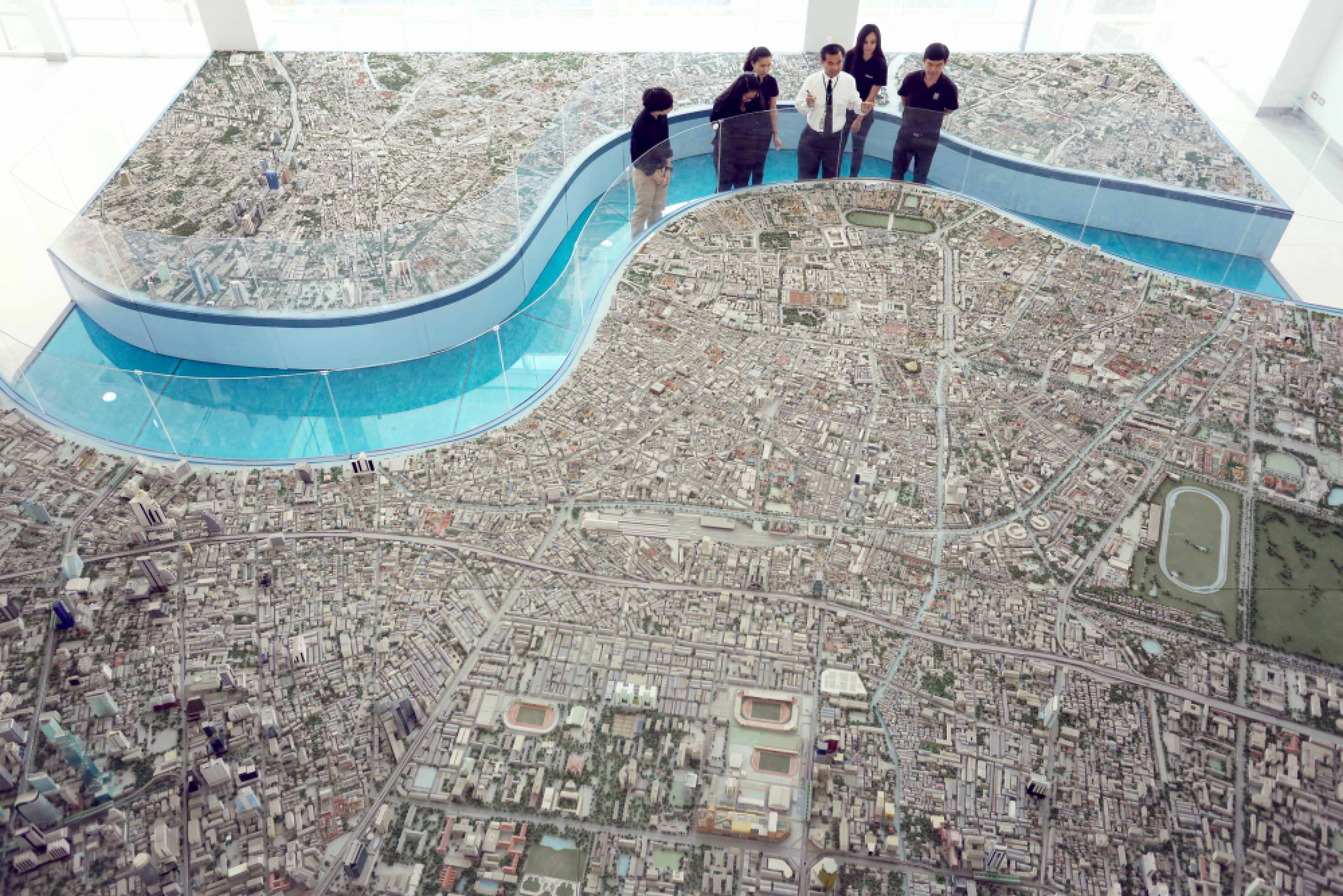 Model of Bangkok available for viewing