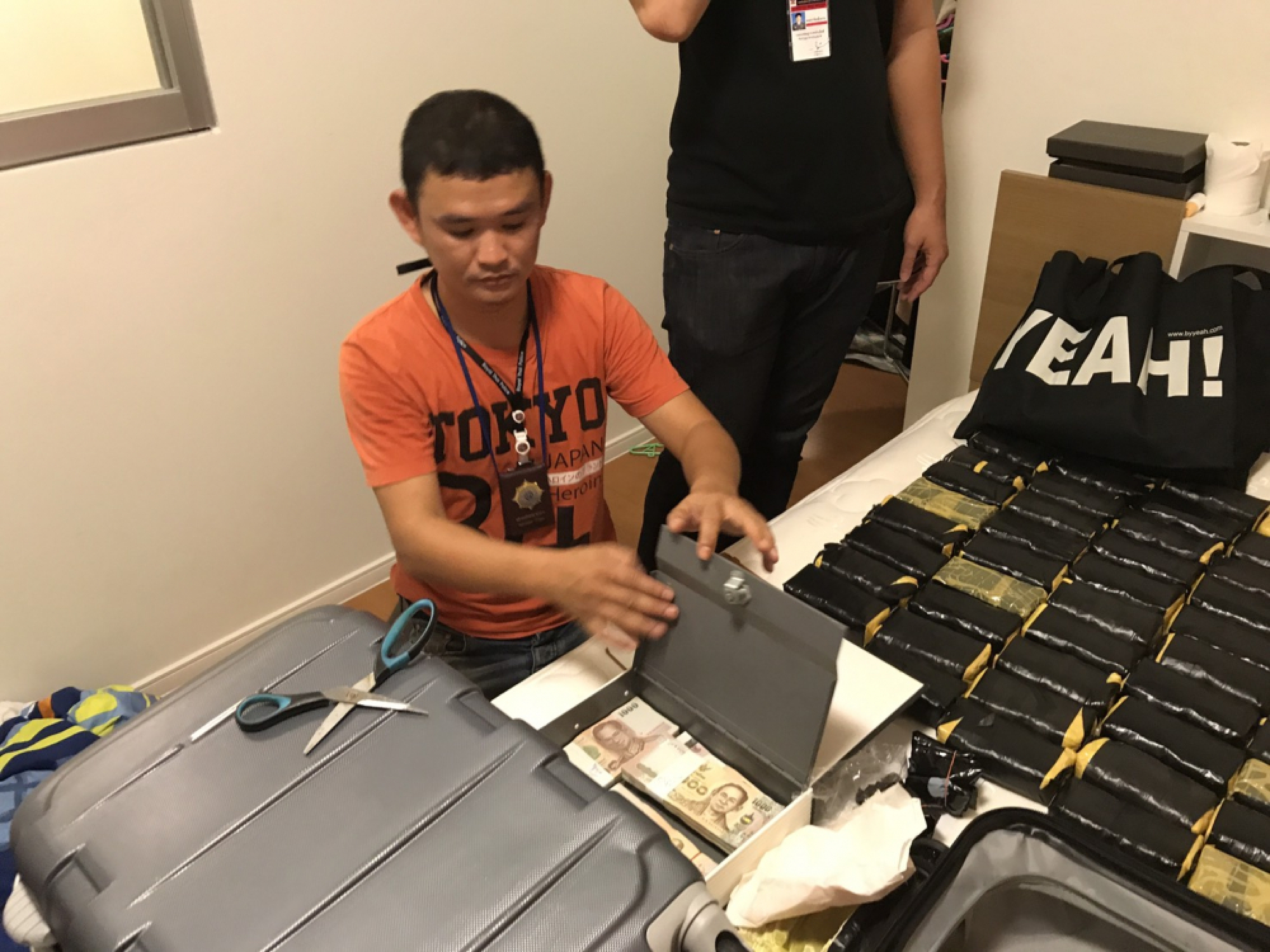 Laotian man arrested for drug possession