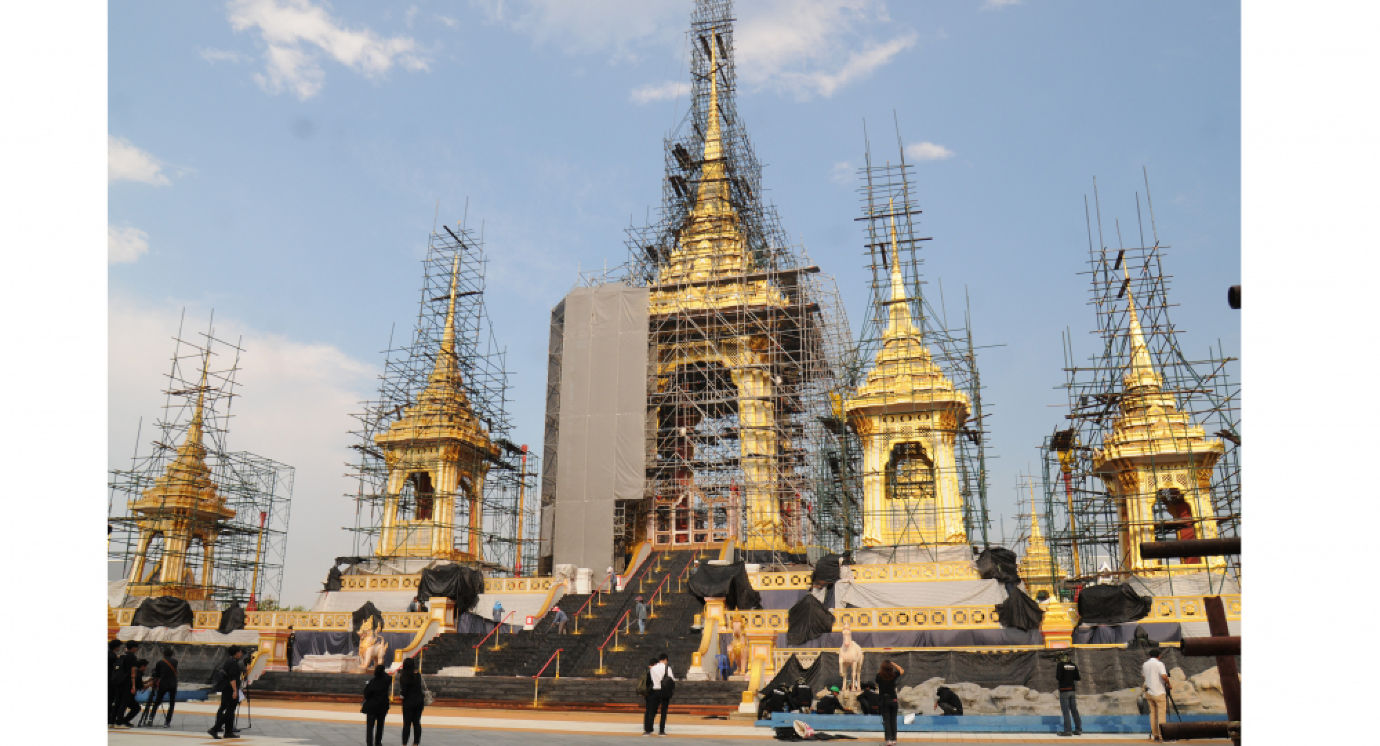 King Rama IX Grand Royal crematorium to finish in time