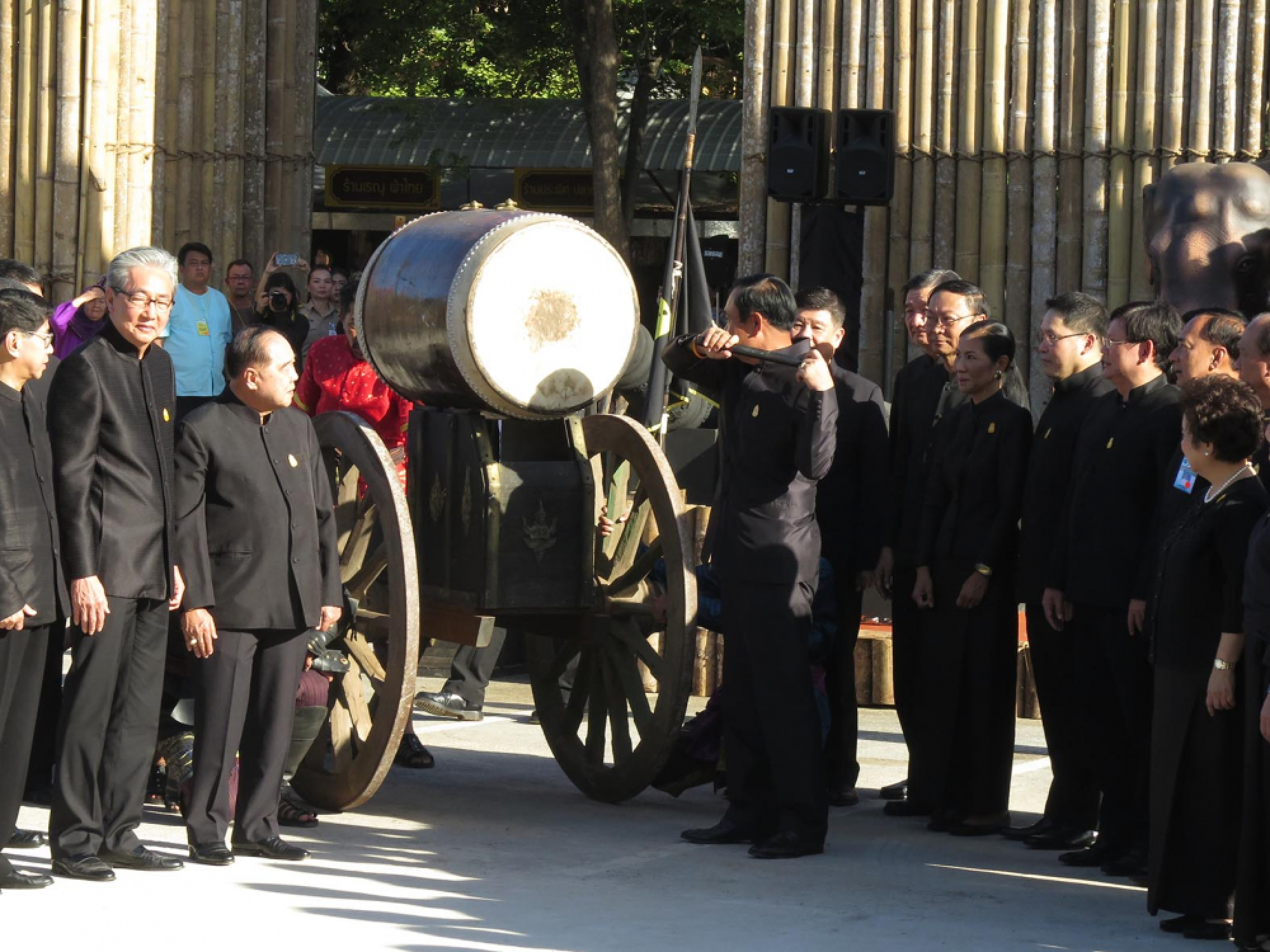 Tight security for Prayut and Cabinet in Ayutthaya
