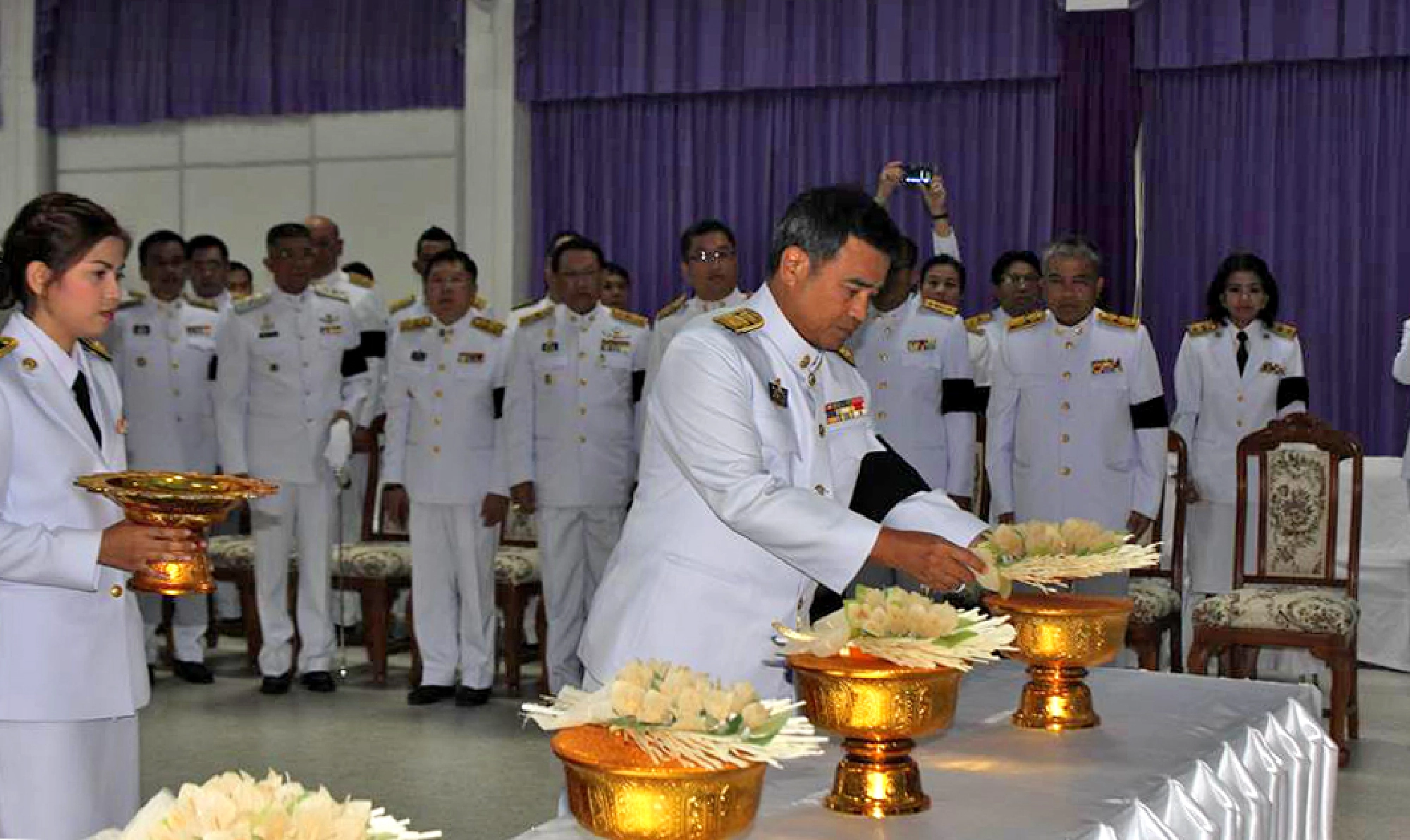 Phuket prepares 450,000 funeral wood flowers for the late King Bhumibol cremation
