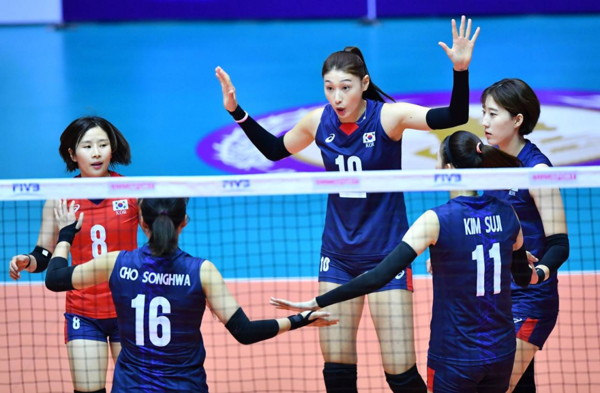 Kim Yeonkoung powers South Korea for straight-set win in opener against North Korea