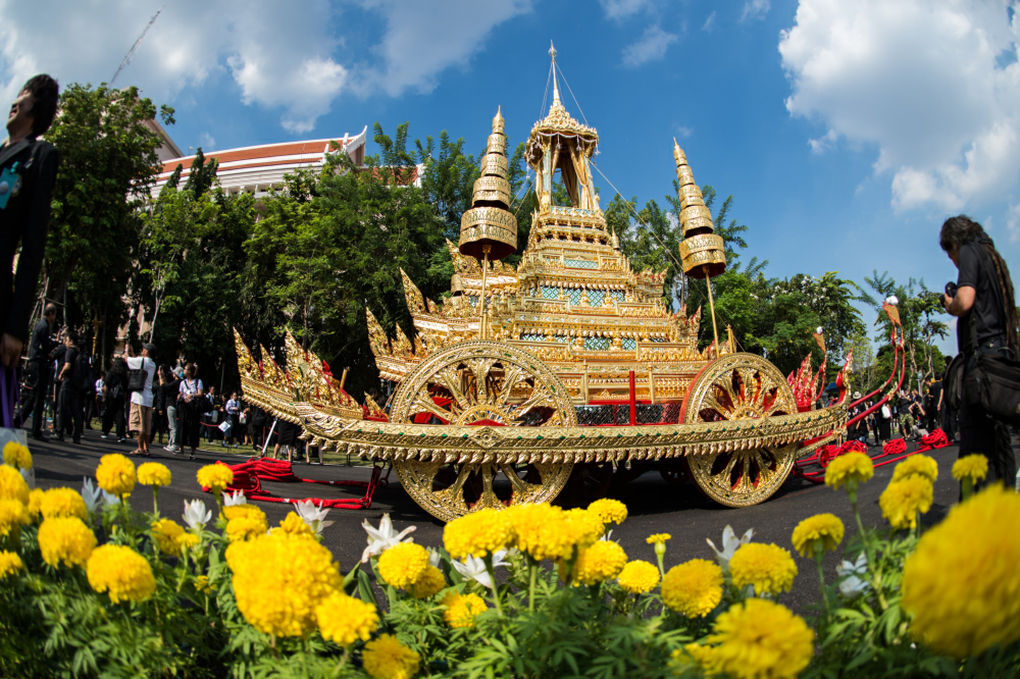Chariots, palanquins ready on time for Royal Cremation