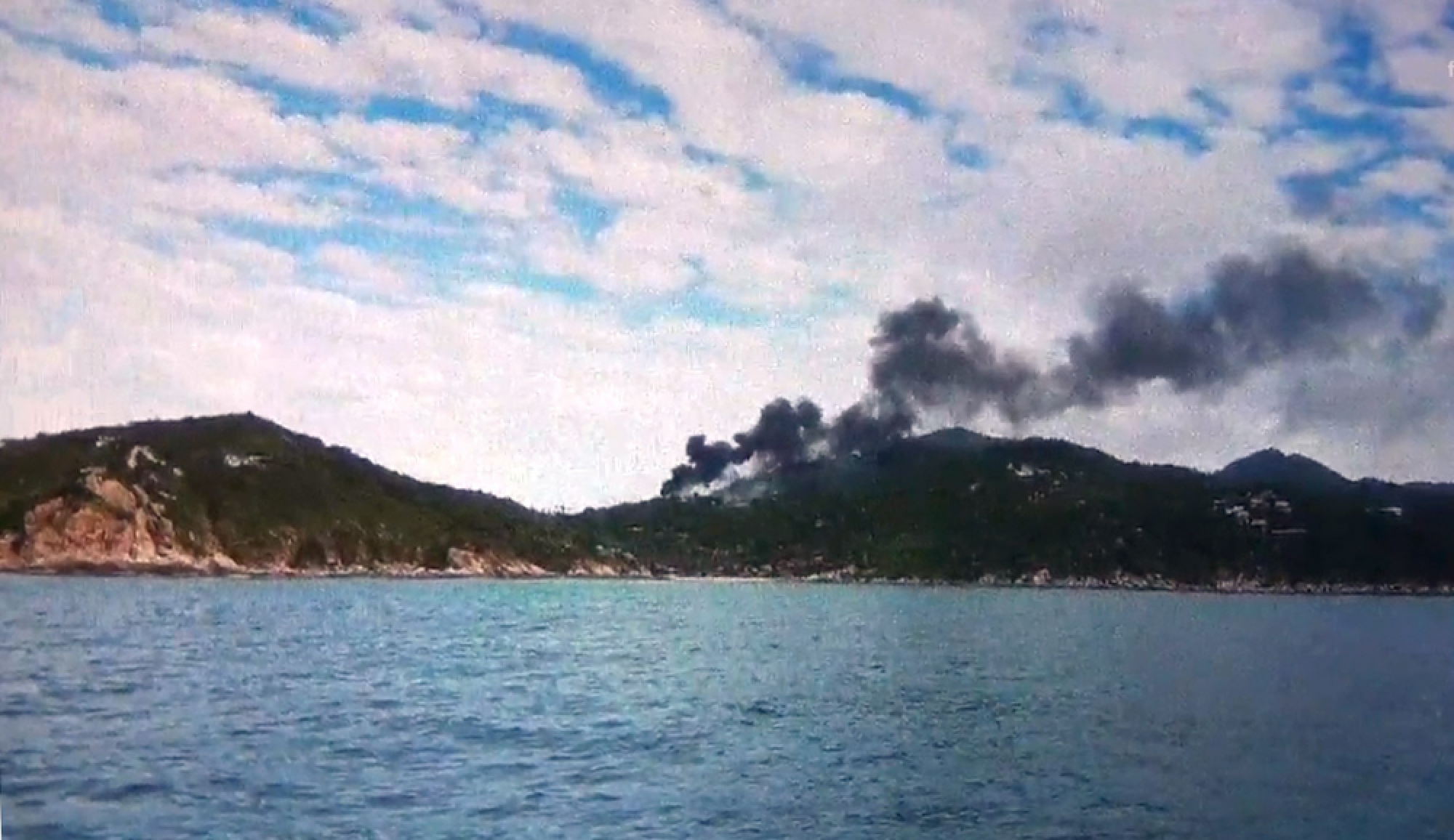Fire breaks out at Koh Tao garbage dump