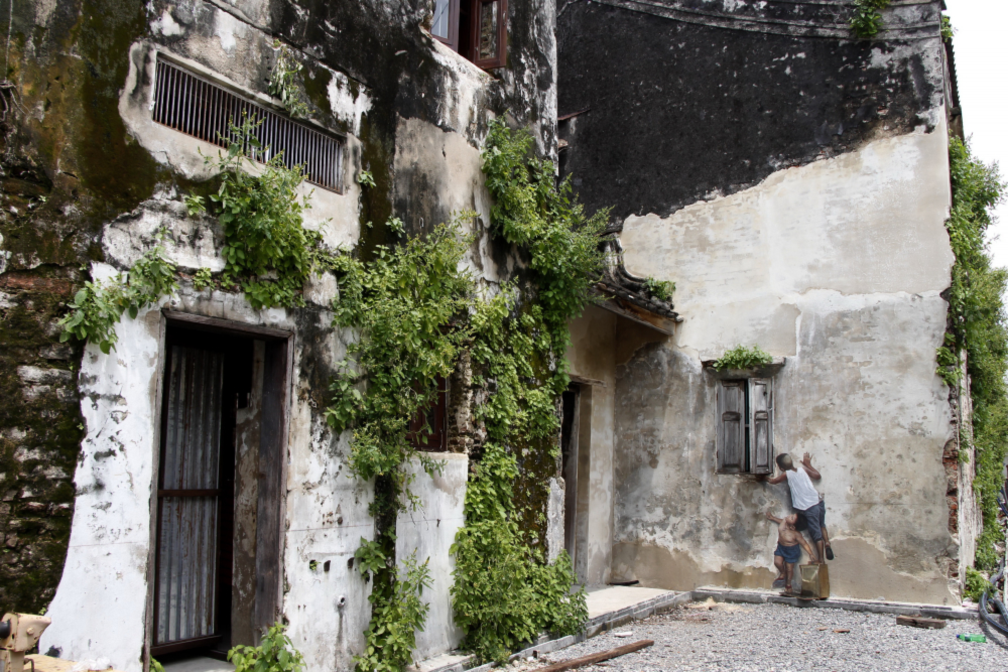 Risen from the river