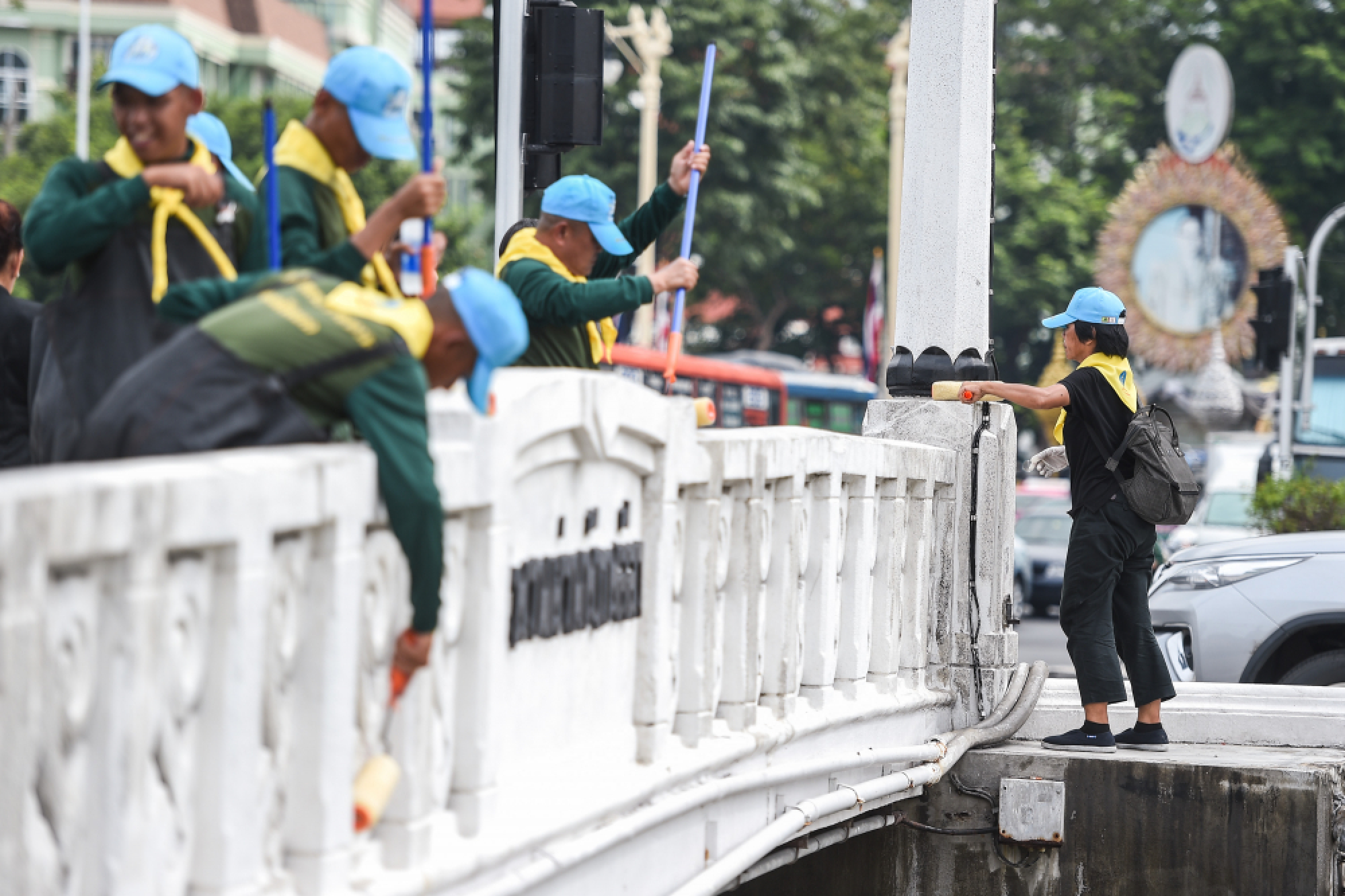 Volunteers begin work for Royal Cremation Ceremony