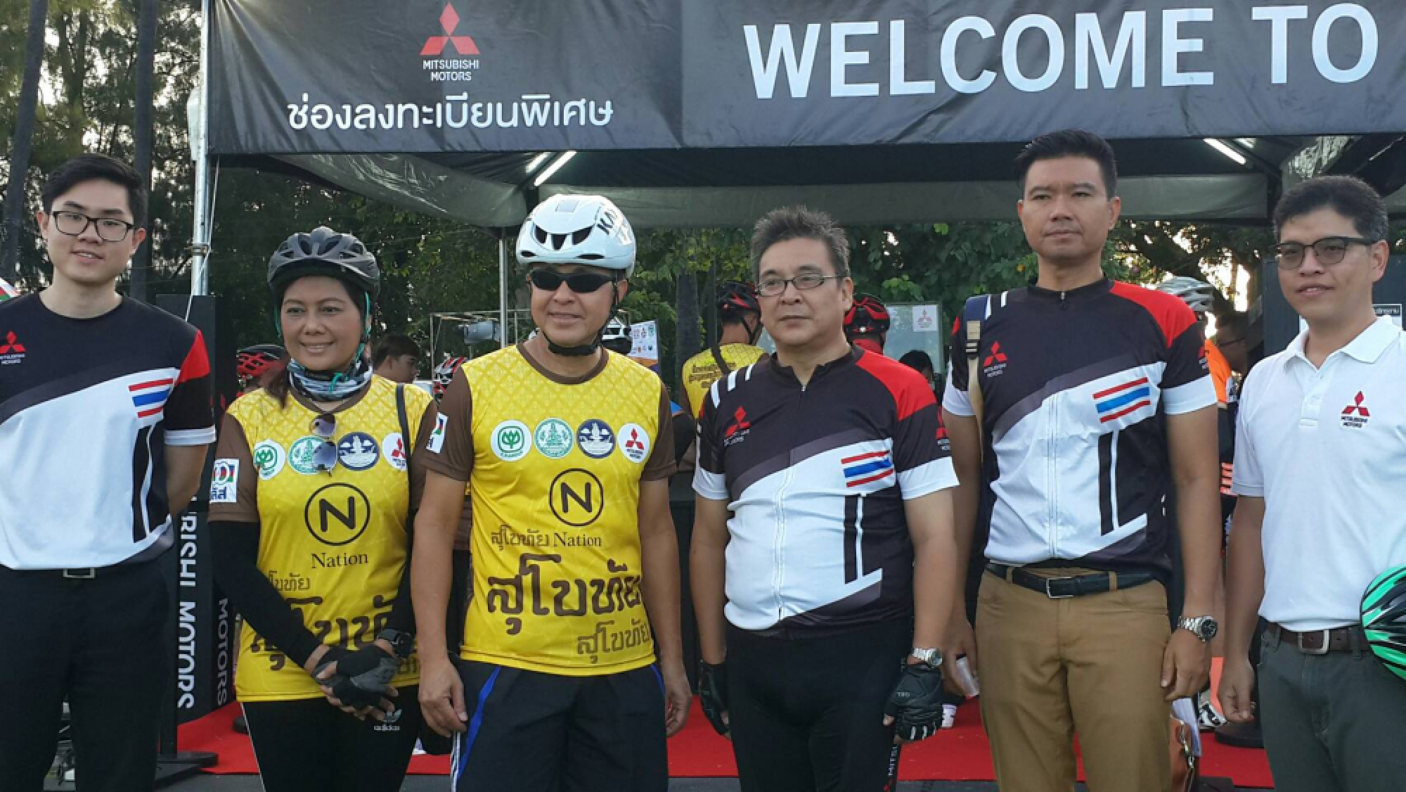 Nation Bike in the Sukhothai sun