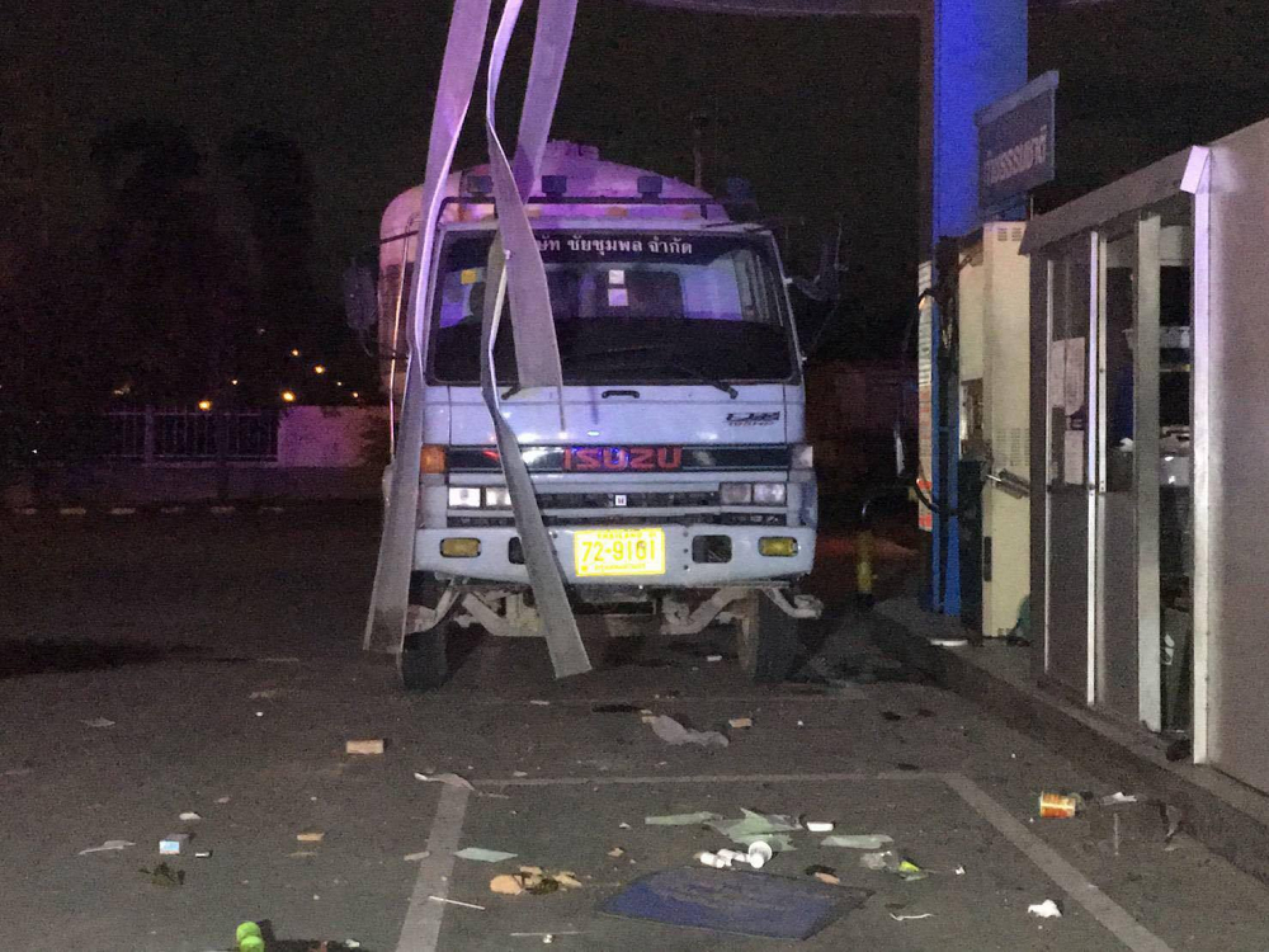 Five injured in explosion at NGV station