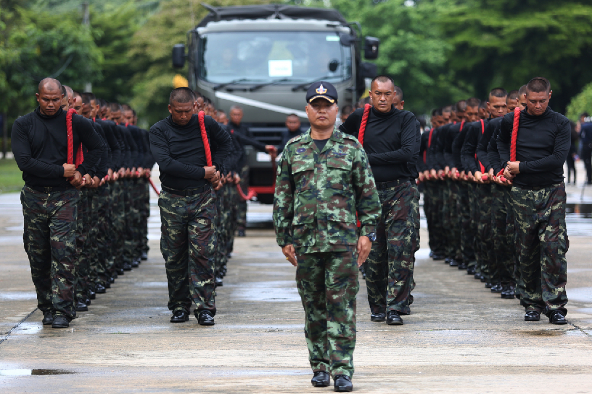 Unique army training