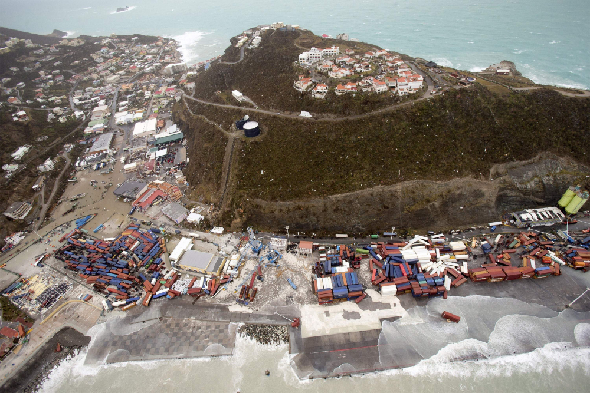 Hurricane damage has left Dutch St Martin 'unreachable': PM