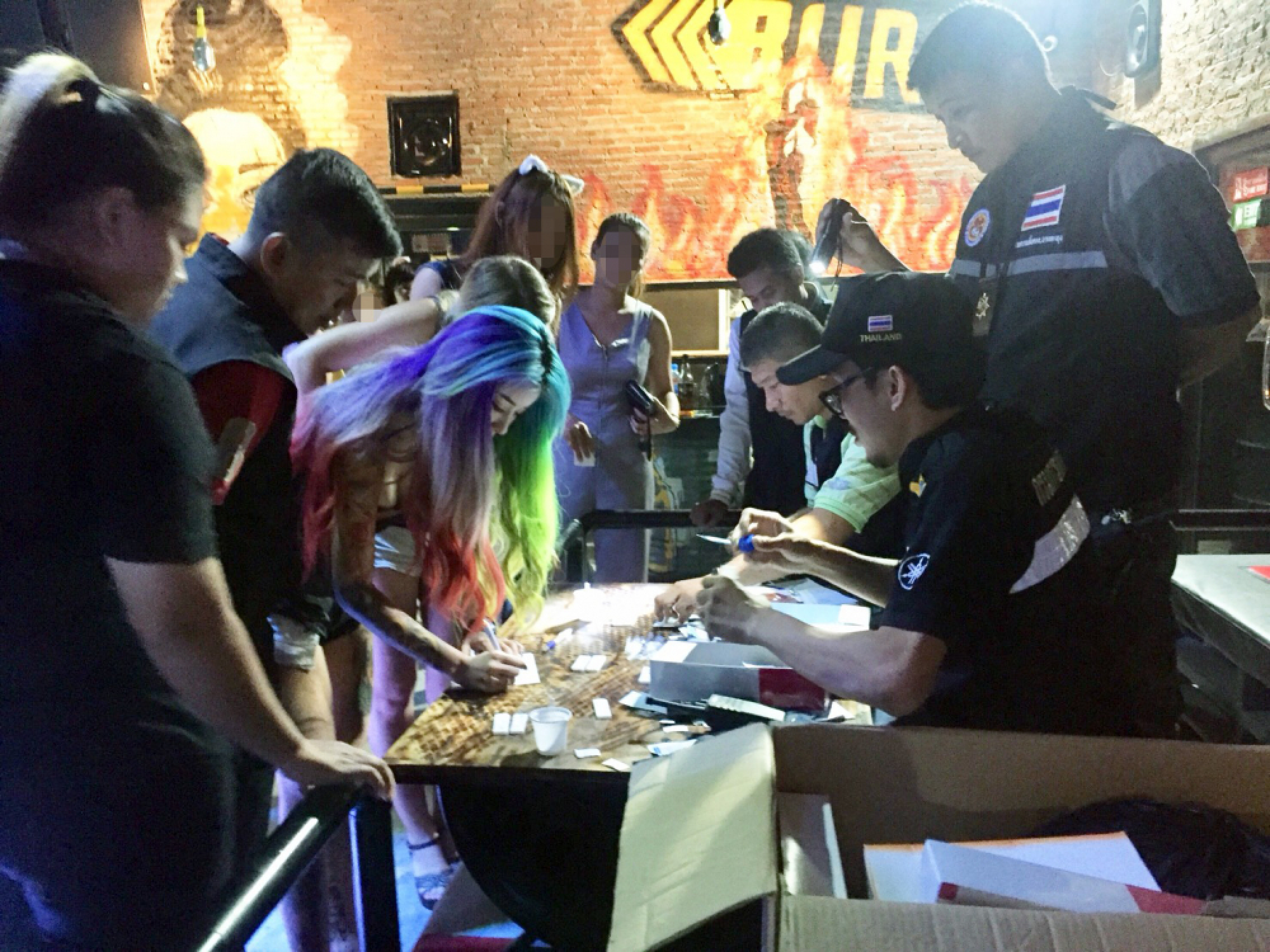 Net idol DJ Katoy netted in Pattaya club raid