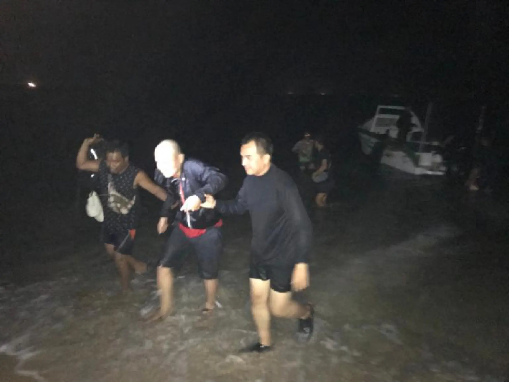 Malaysian tourist rescued after becoming stranded by high tide