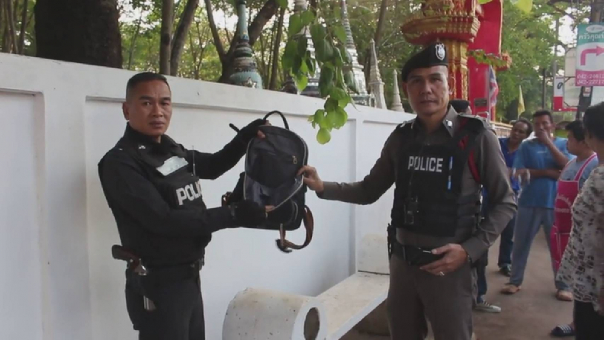 Newborn found in rucksack