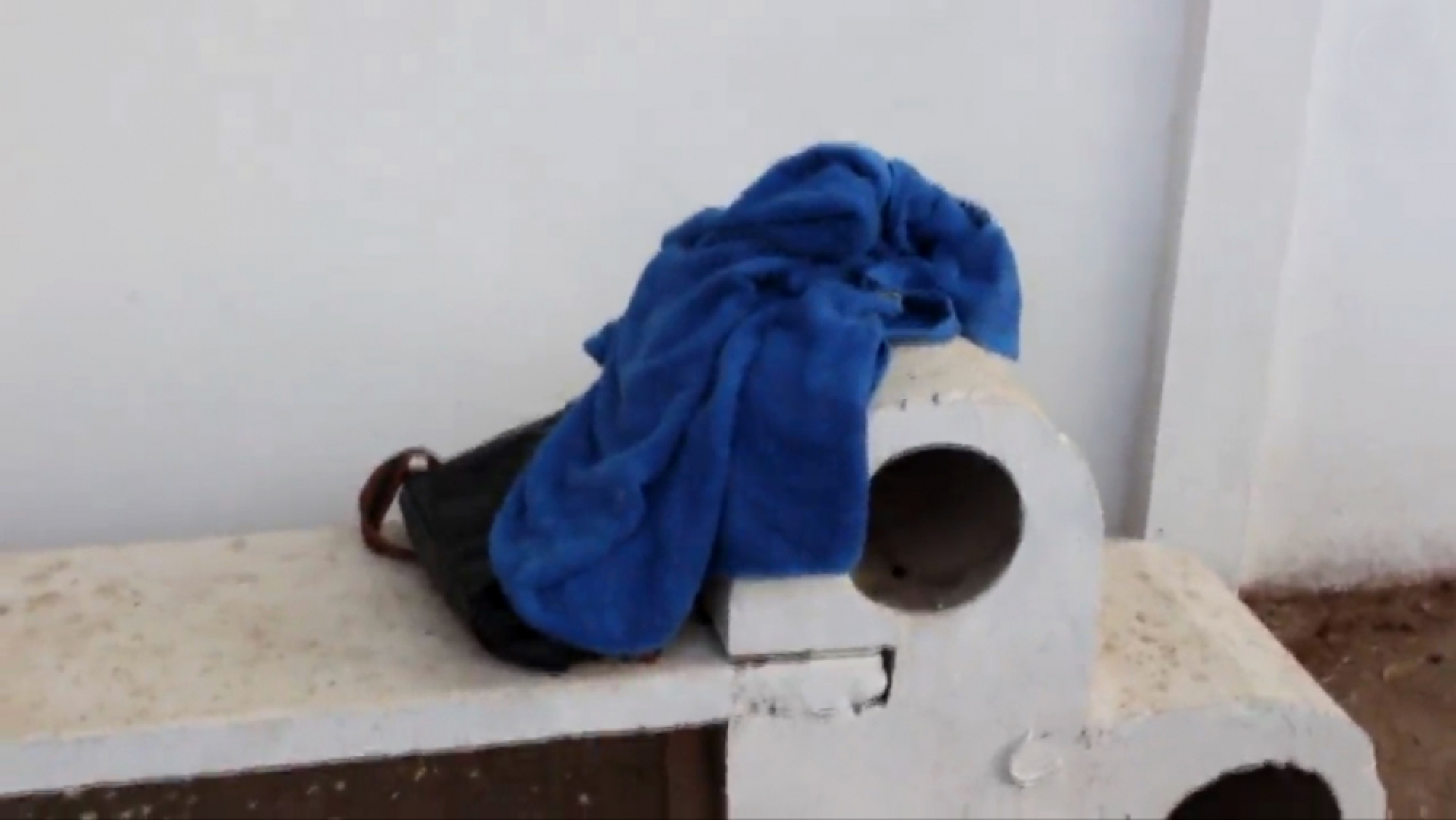 Newborn found in rucksack