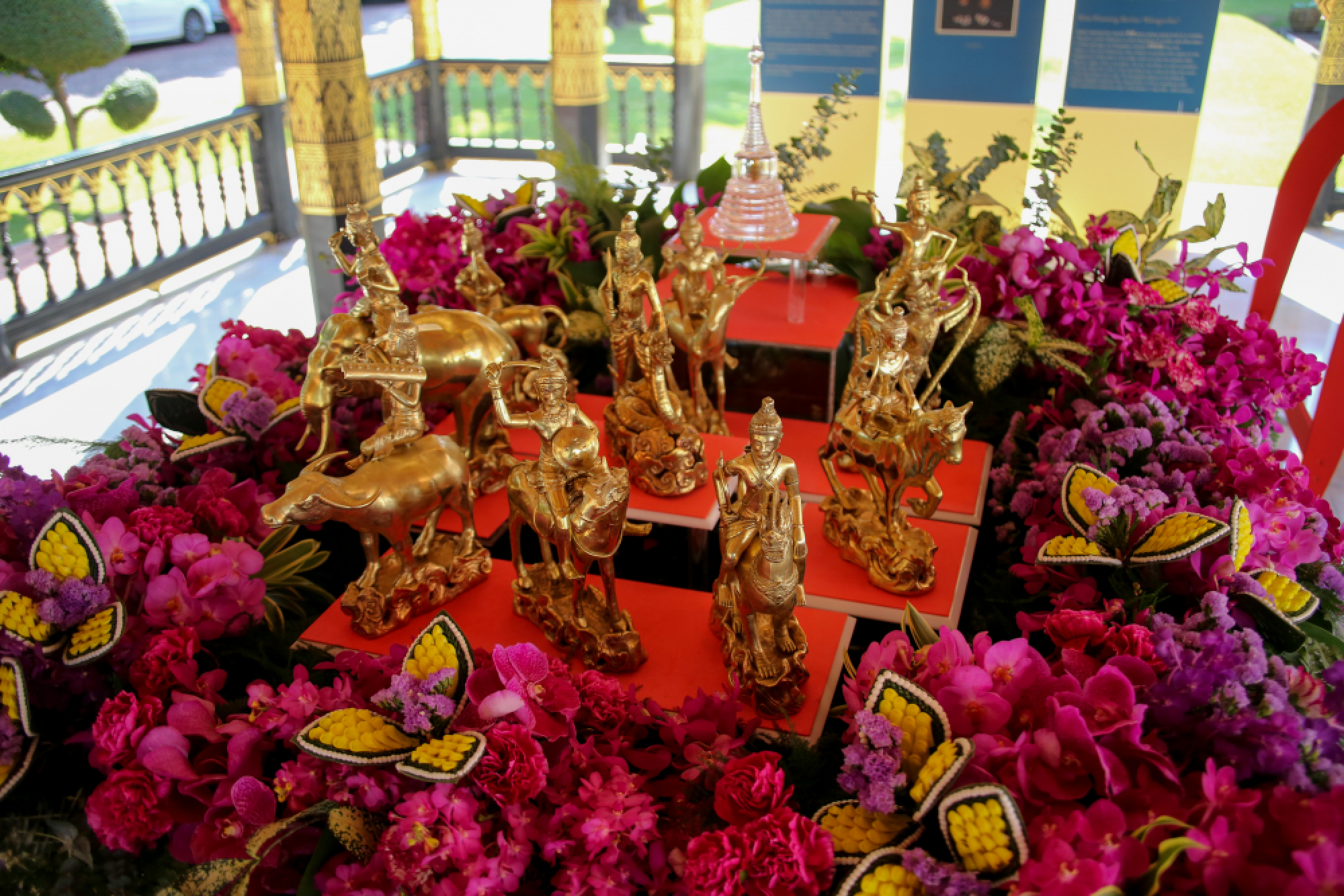 Relics and special prayers to mark traditional Thai New Year