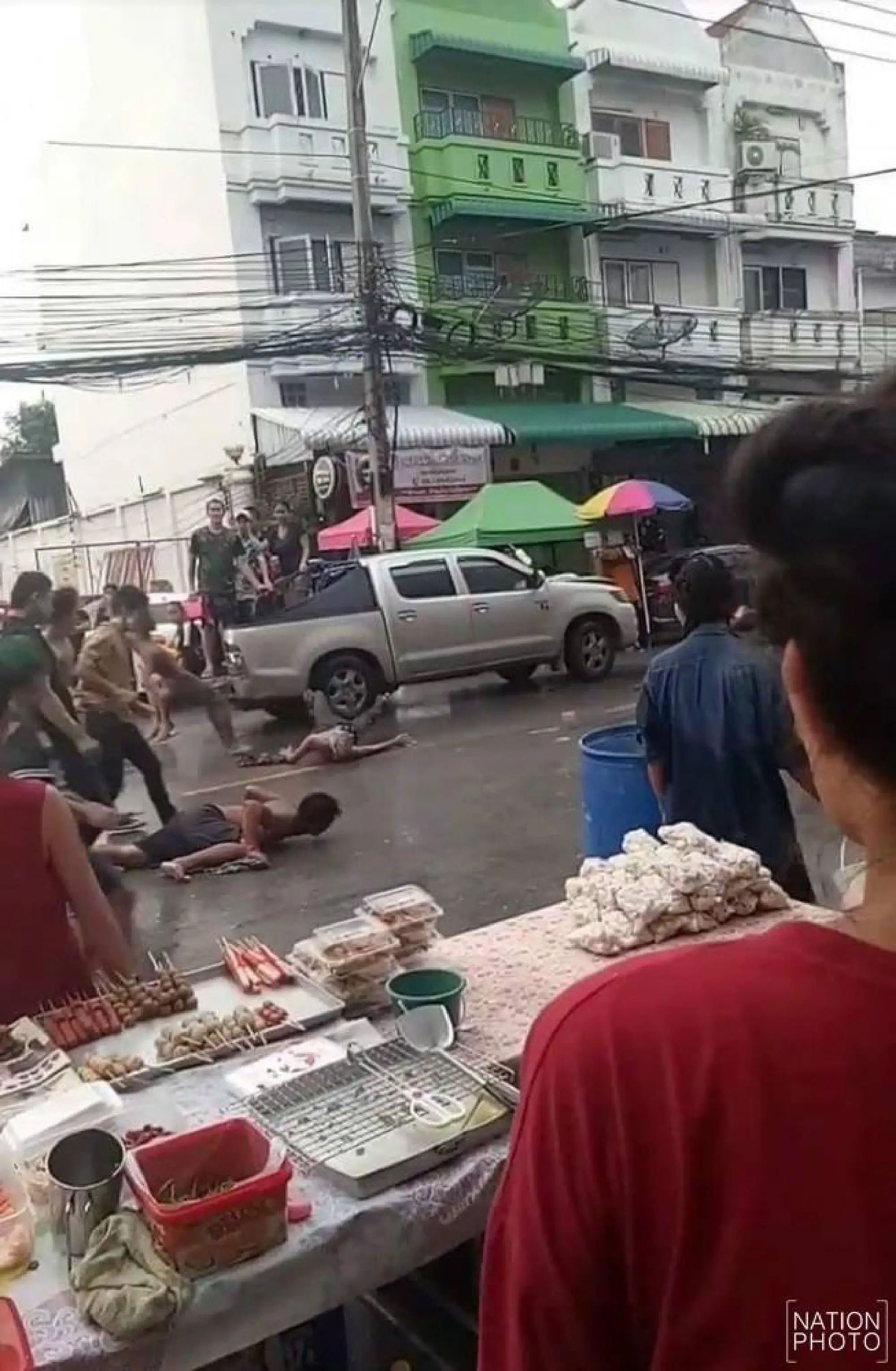 Man beaten unconscious in Nakhon Ratchasima regains consciousness, has severe brain concussion