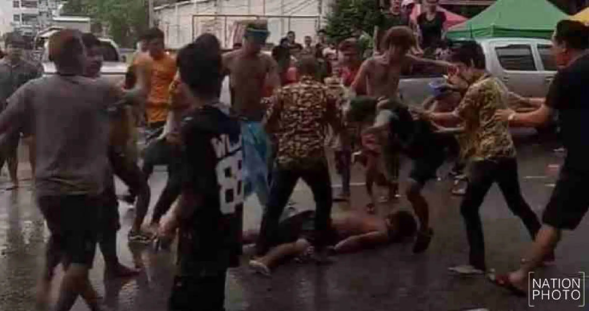 Fight provoked by groping of friend