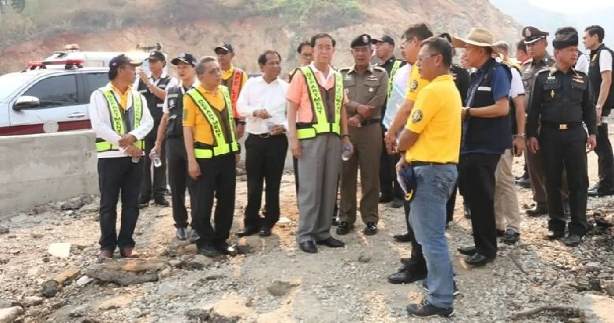 Killer hill inspected by Transport Minister