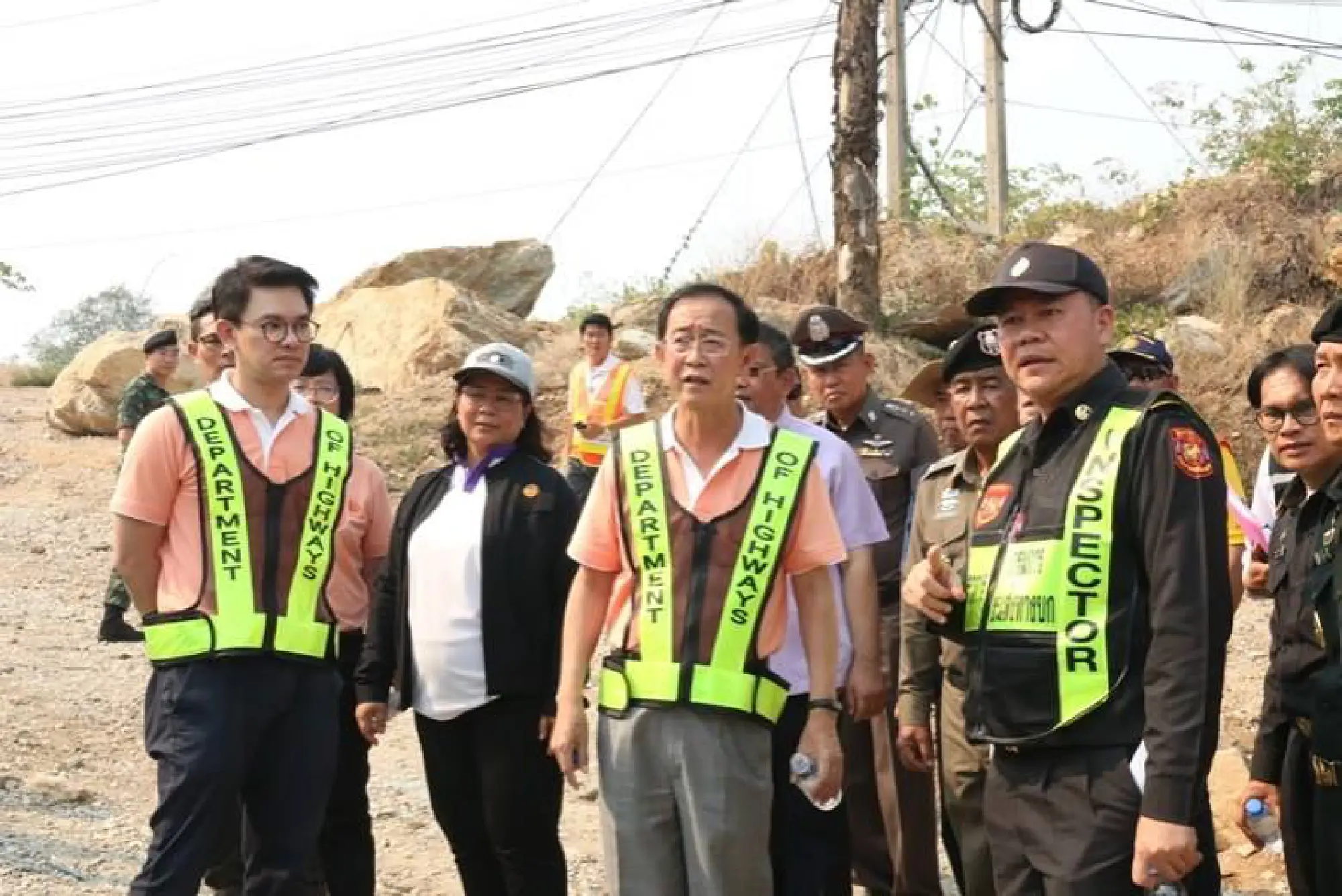 Killer hill inspected by Transport Minister