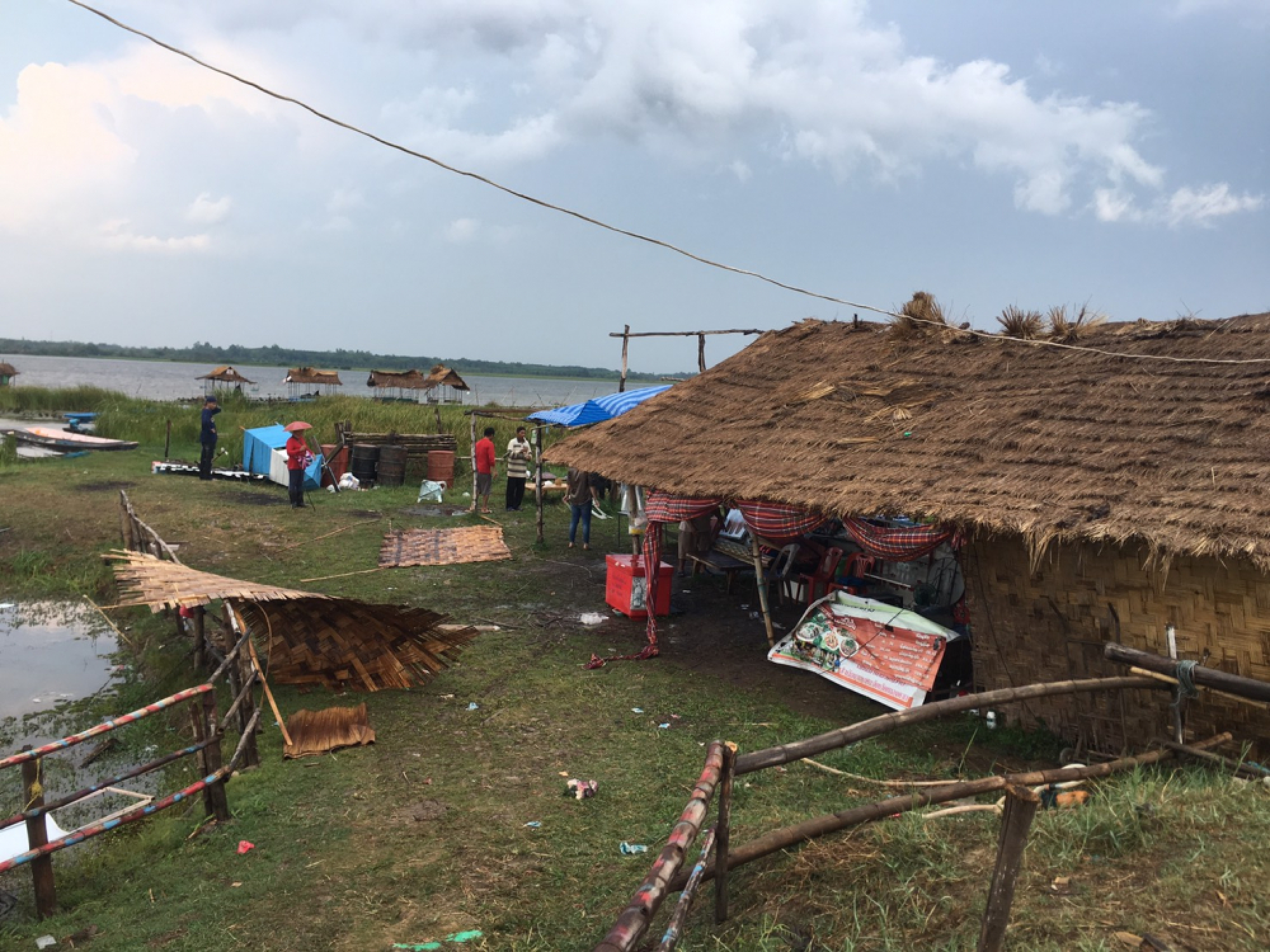 Storms pound villages in Nong Khai