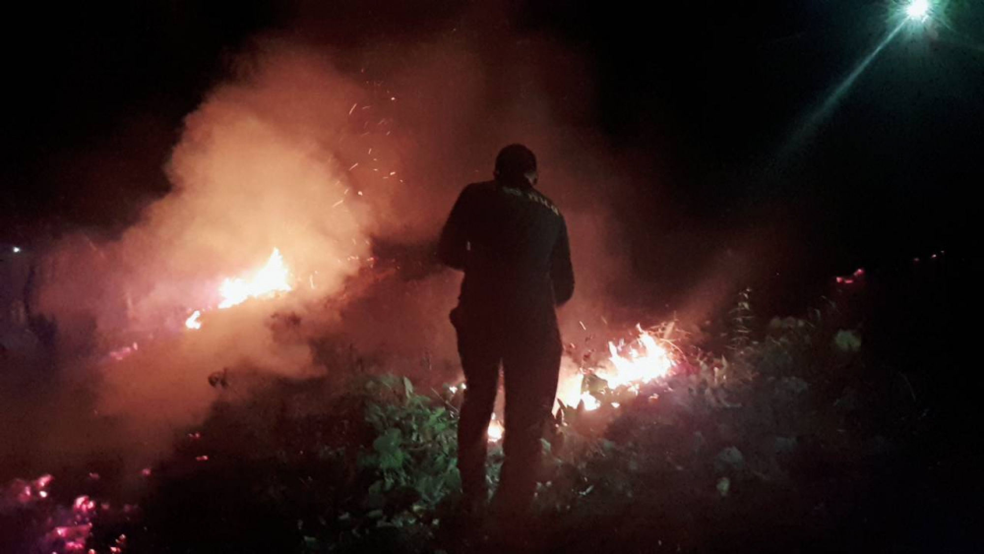 Rain abates, fires foul air in North