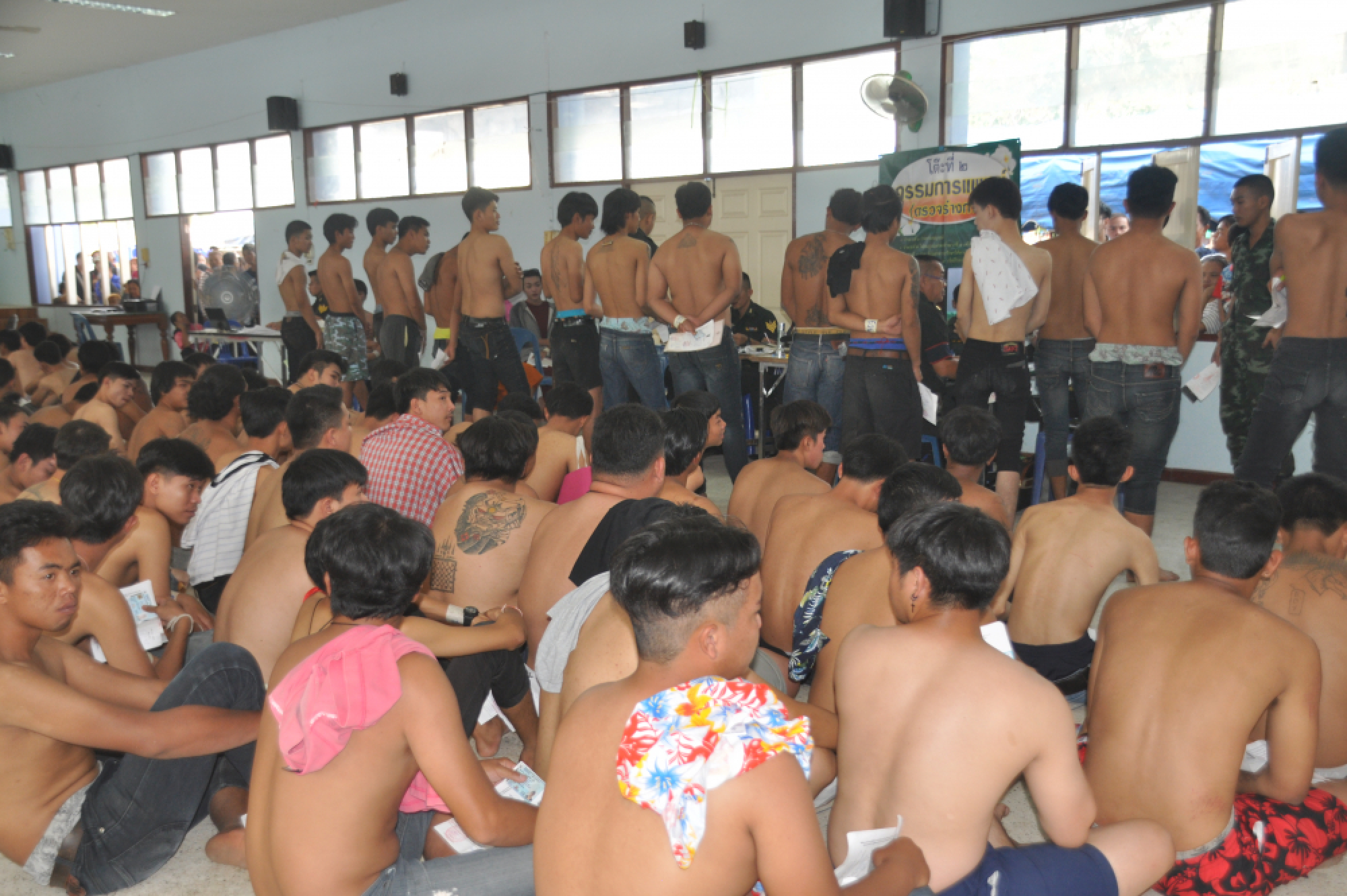 Slight drop in military conscripts testing positive for drugs