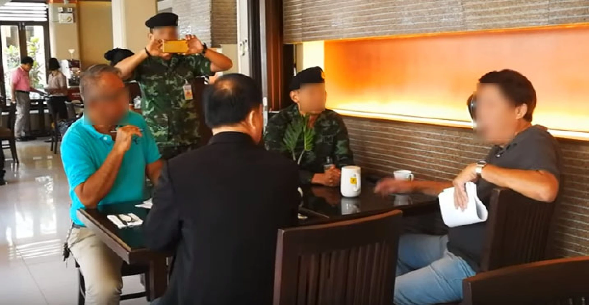 Military denies bribery after video goes viral and police officers investigated