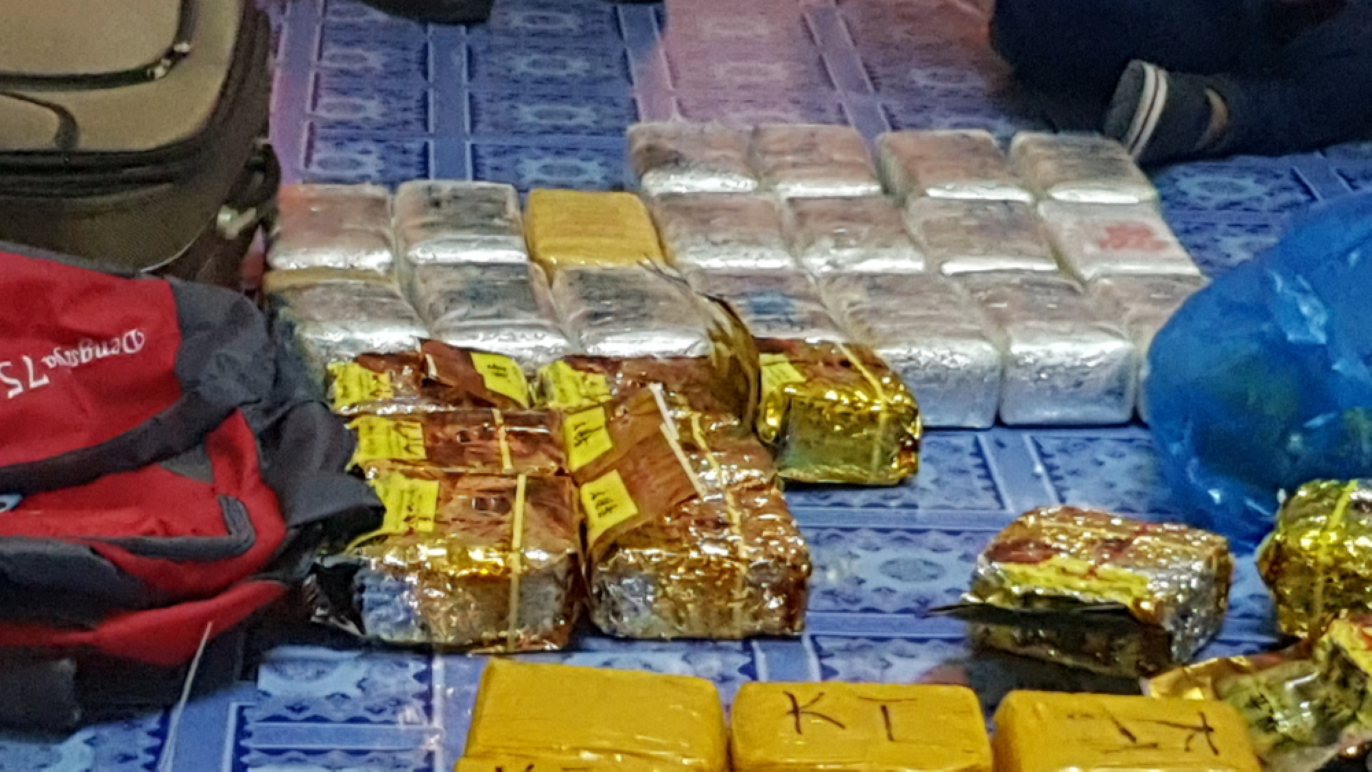 Cache of southbound meth, ‘ice’ found in Samut Sakhon
