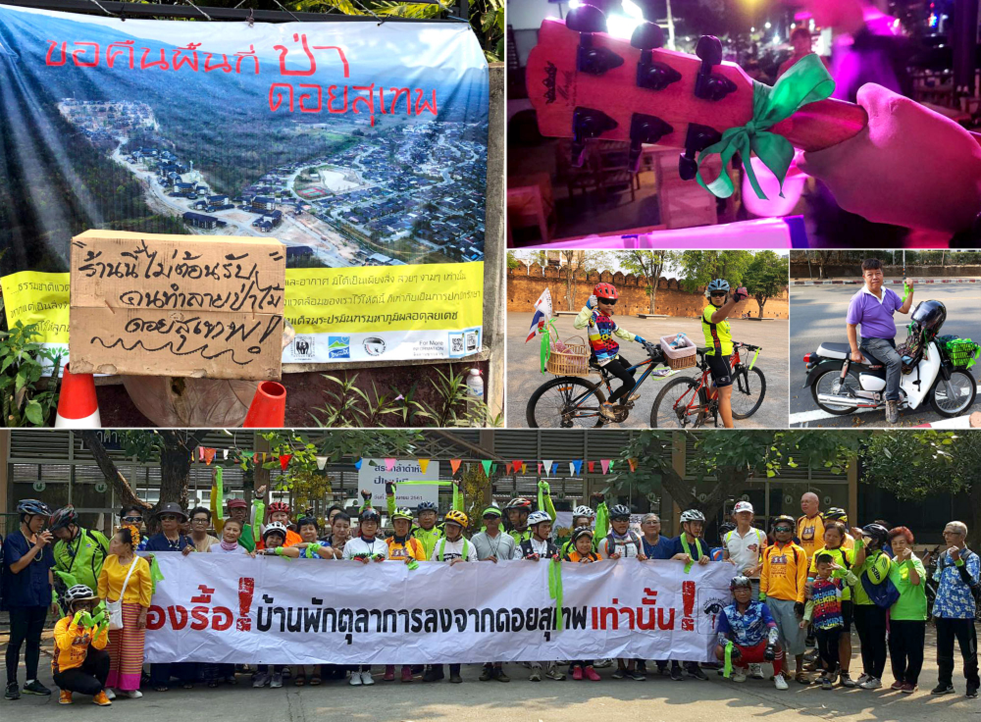 Activist goes on hunger strike to protest Doi Suthep construction