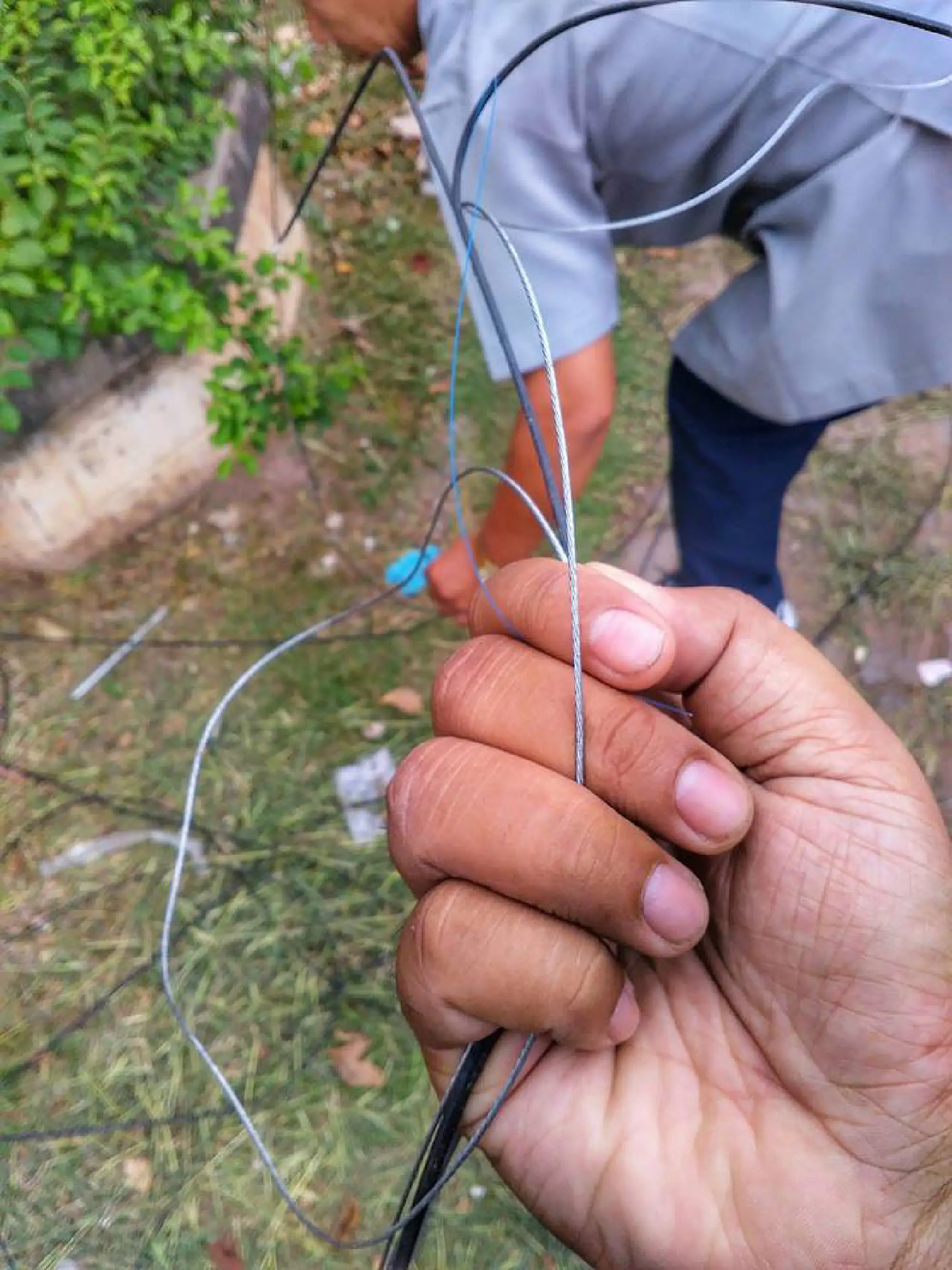 Woman's throat slit by hanging Khon Kaen cable