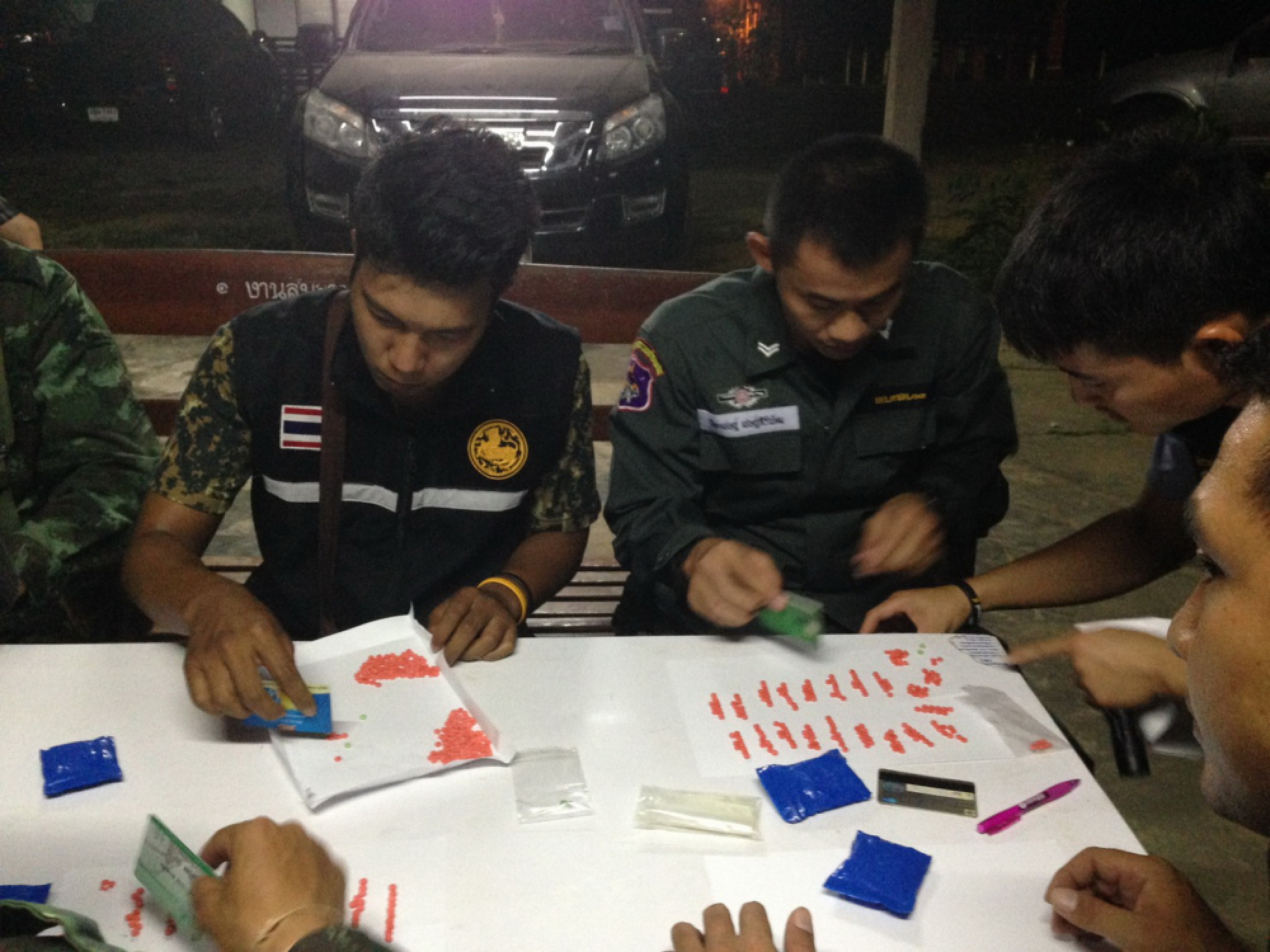 Meth, ‘ice’ from Myanmar intercepted in Kanchanaburi
