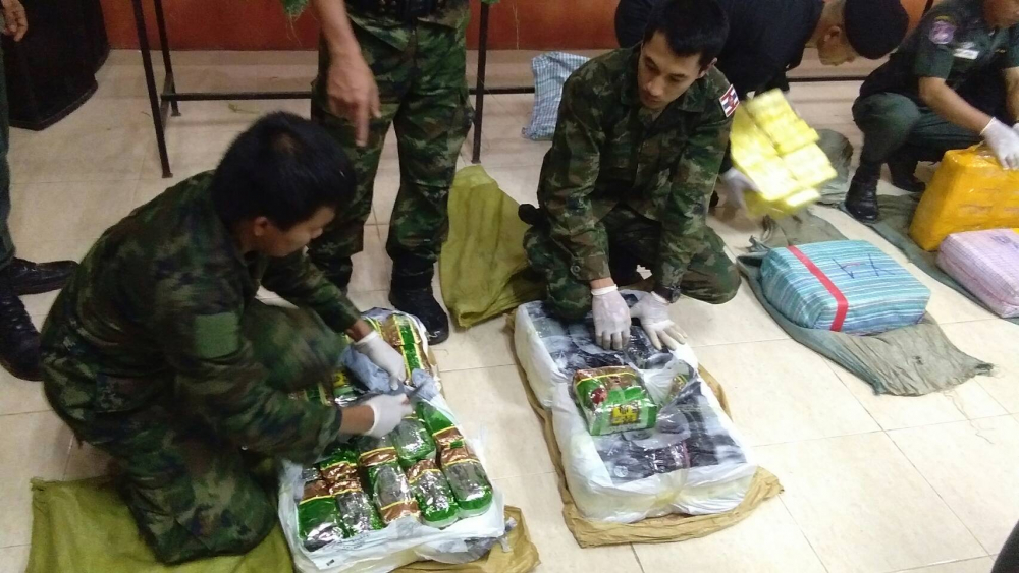 9.4 million meth pills, 788kg of 'ice' seized in Chiang Rai