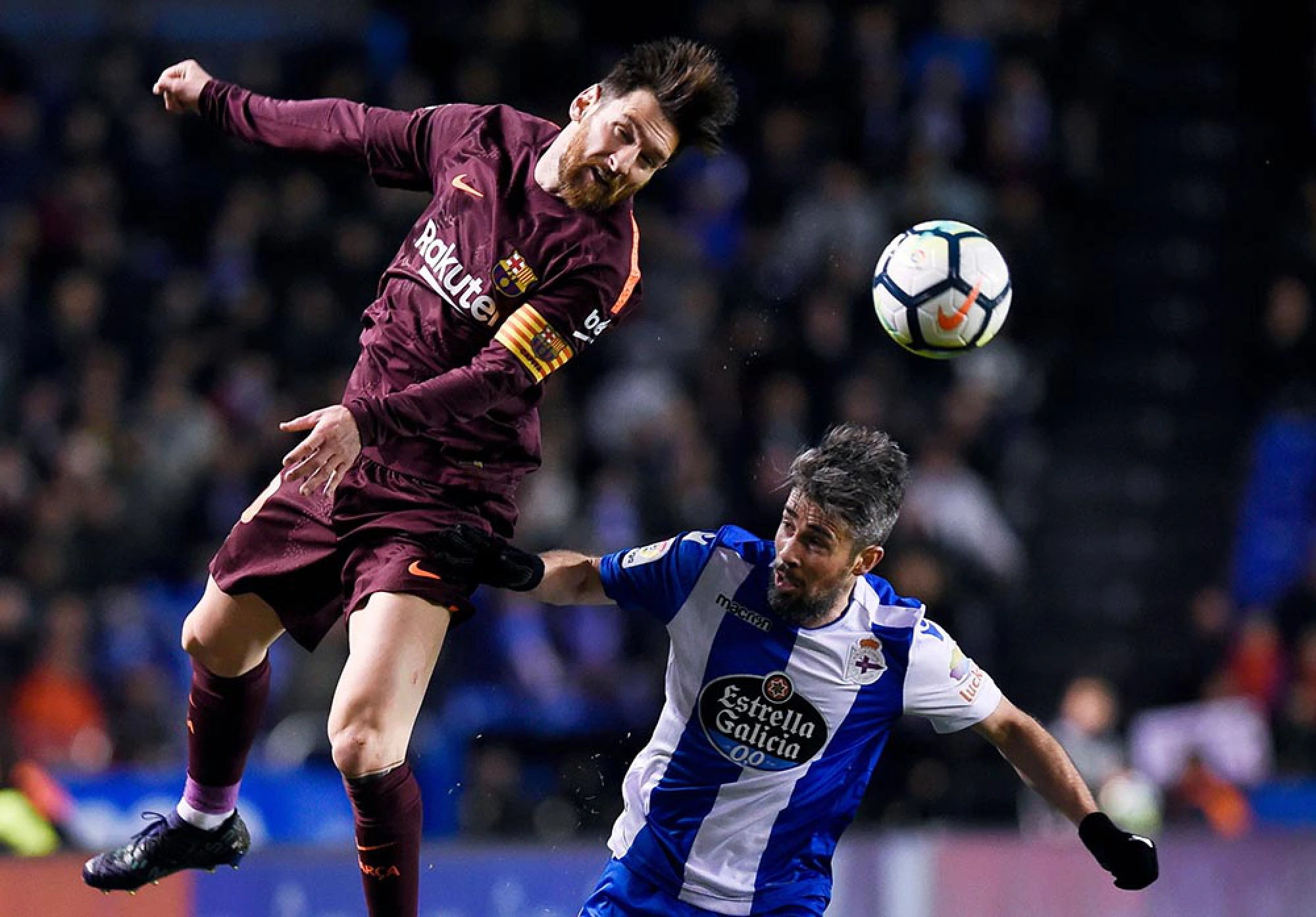 Messi hat-trick seals Barca's 25th title in style