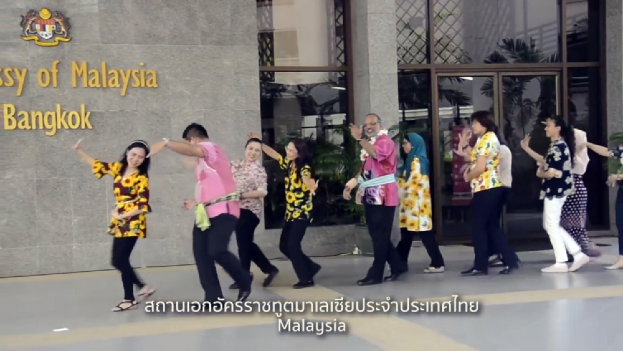 Embassies bless Songkran in video clip to Thais