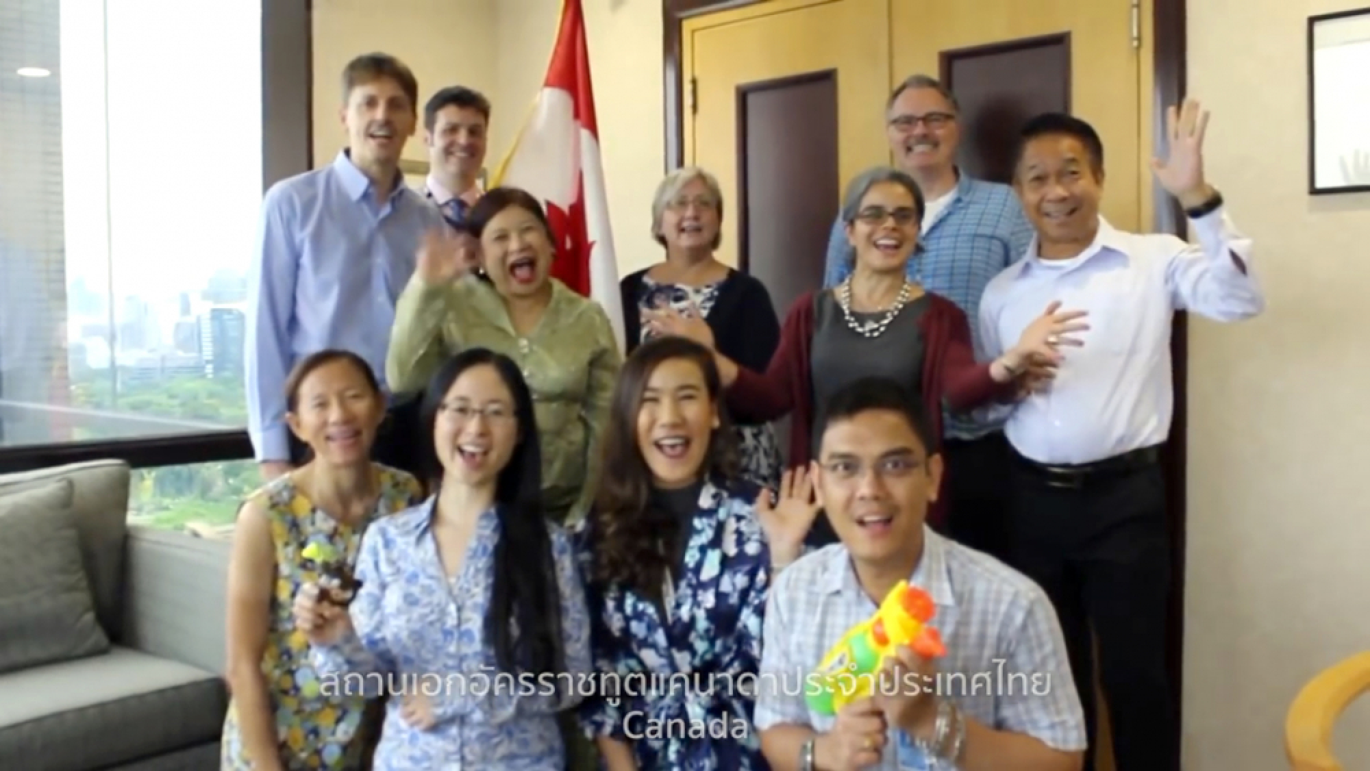 Embassies bless Songkran in video clip to Thais