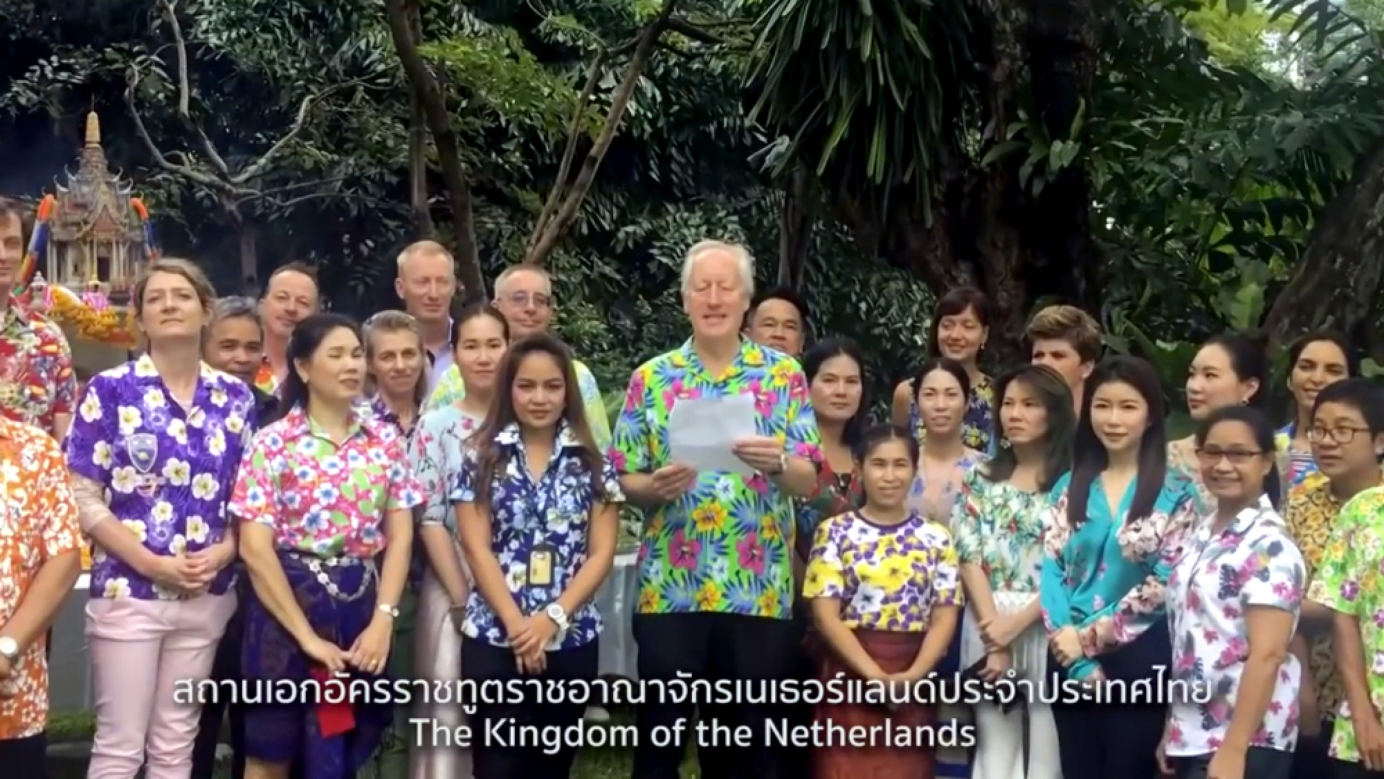 Embassies bless Songkran in video clip to Thais