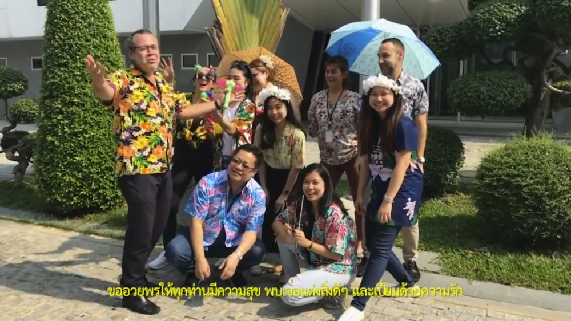 Embassies bless Songkran in video clip to Thais