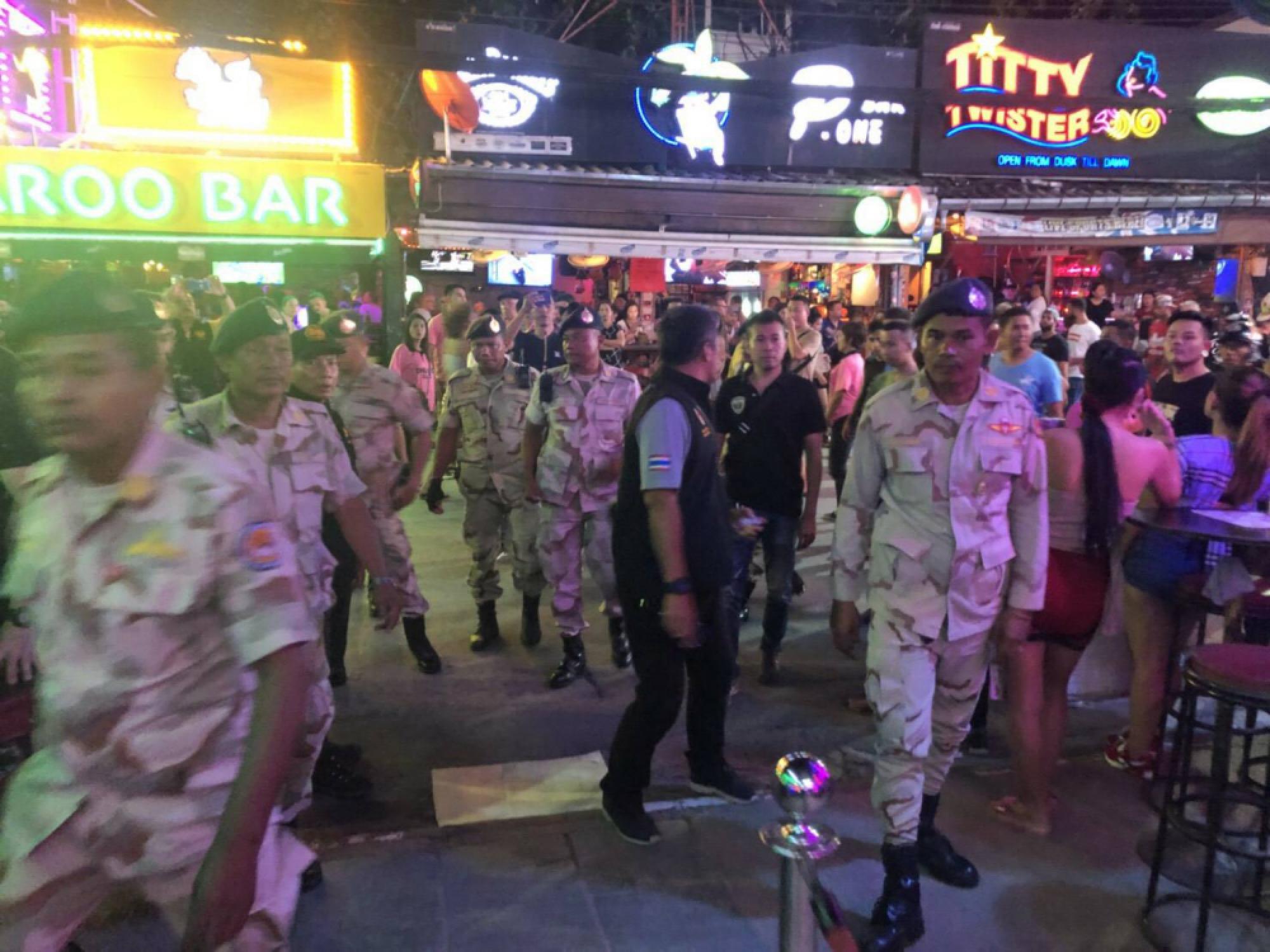 ‘Illegal’ Patong venues raided in murder probe