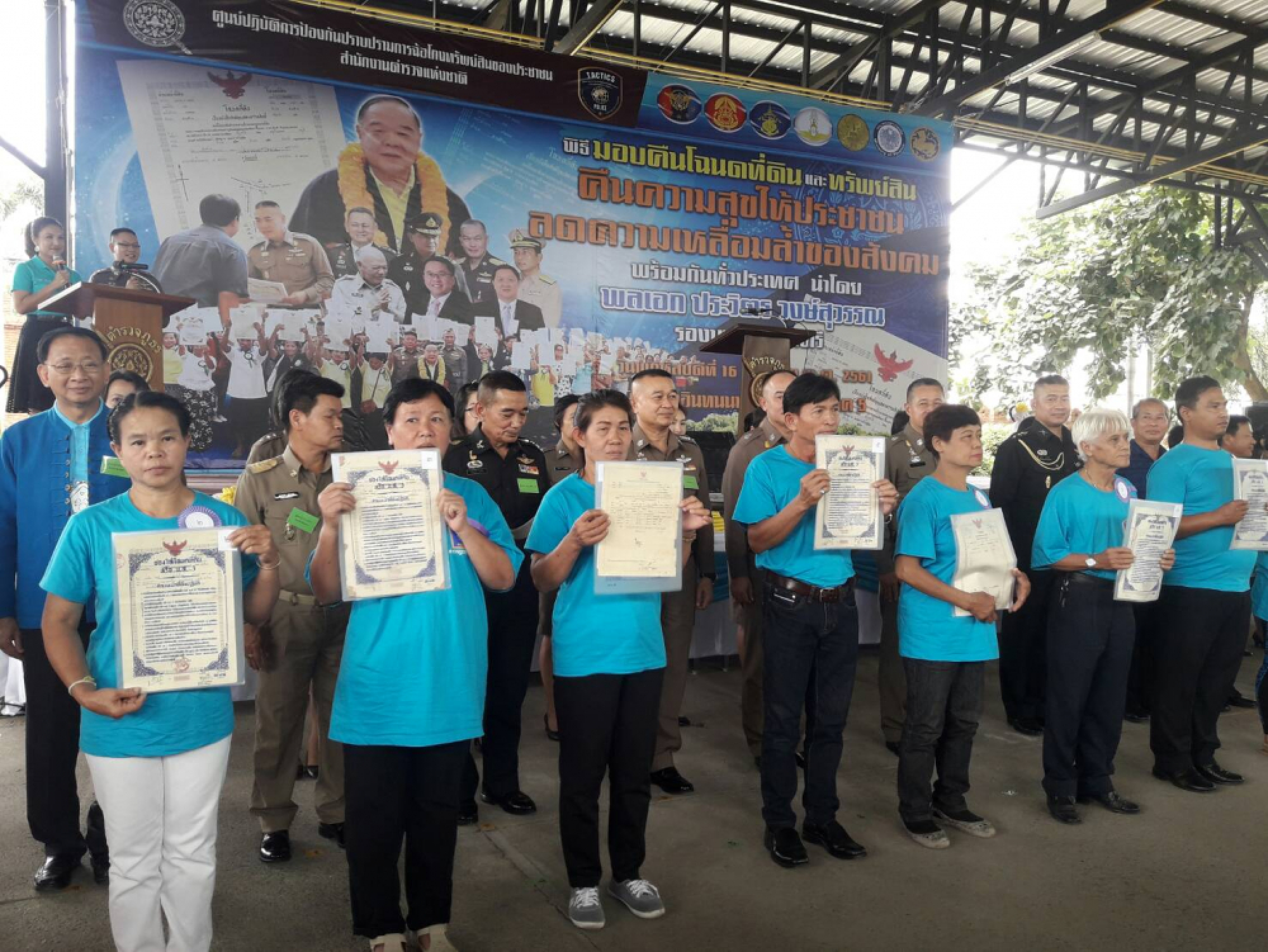 Police initiative helps loan shark victims get lands back