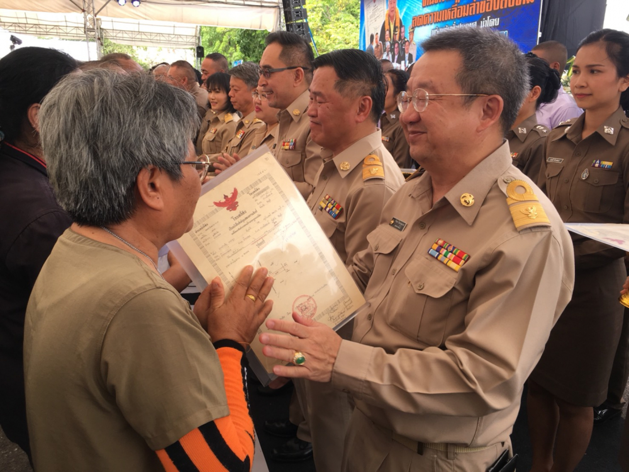 Police initiative helps loan shark victims get lands back