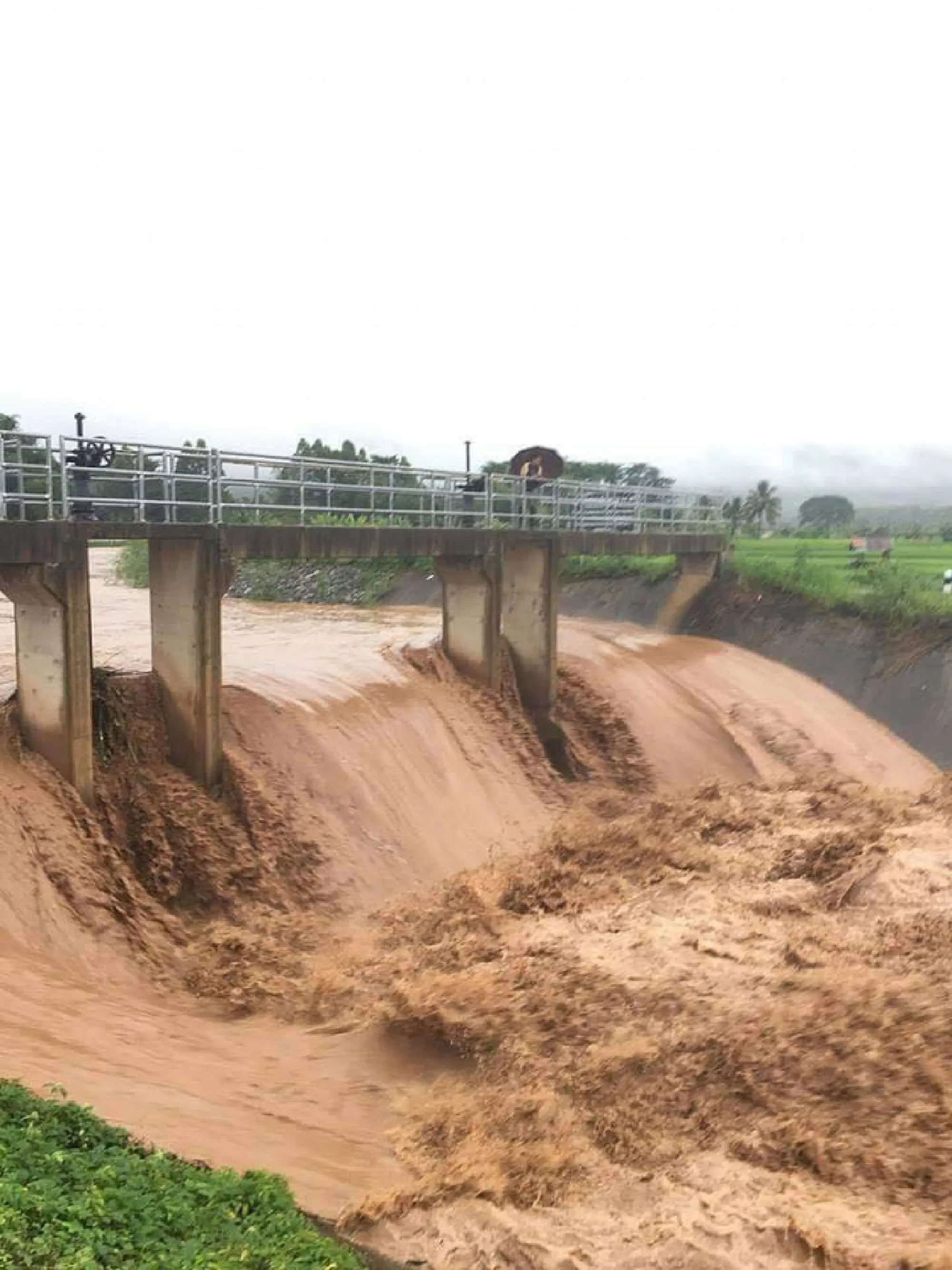 200mm of rain floods Nan