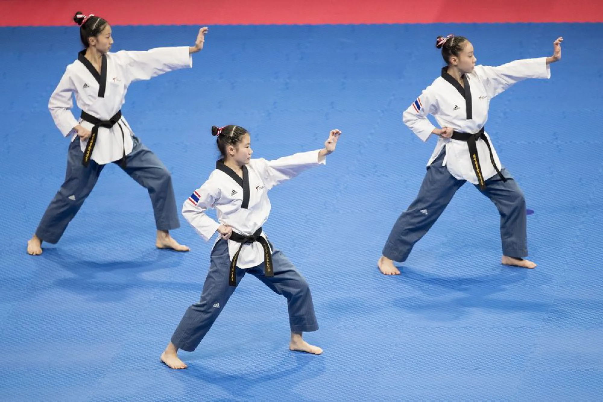 Thailand win 1st Asian Games gold from women's team poomsae