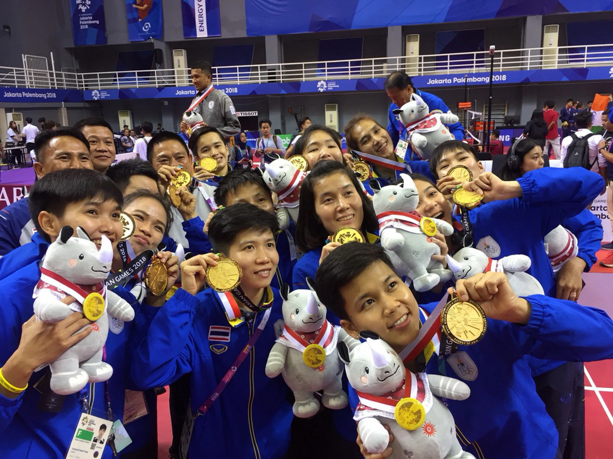 Golden run lifts Thailand into Asian Games top 10