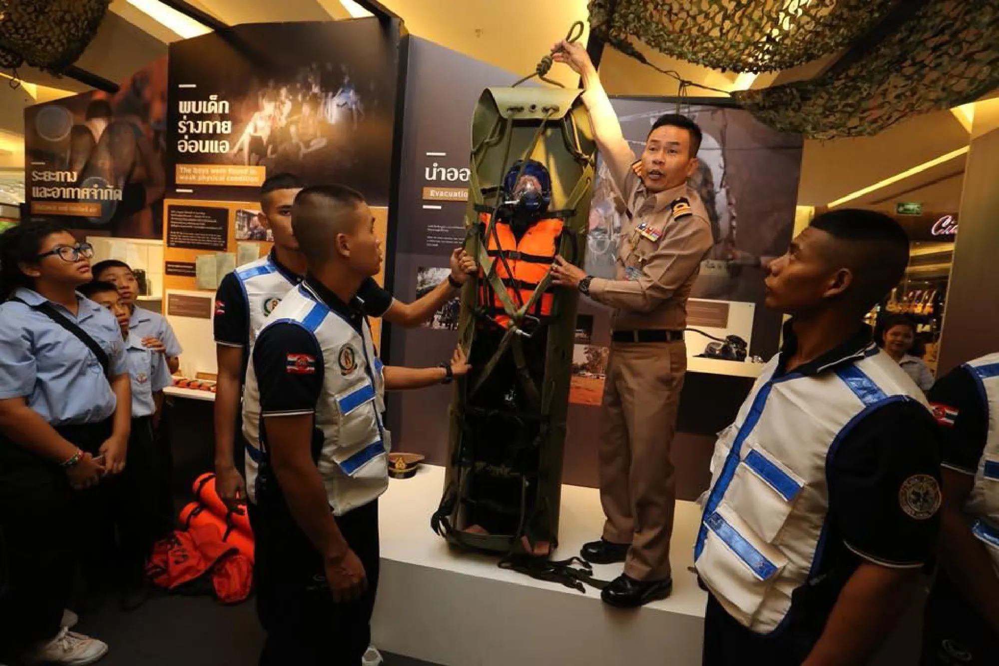Interactive rescue show opens in Bangkok