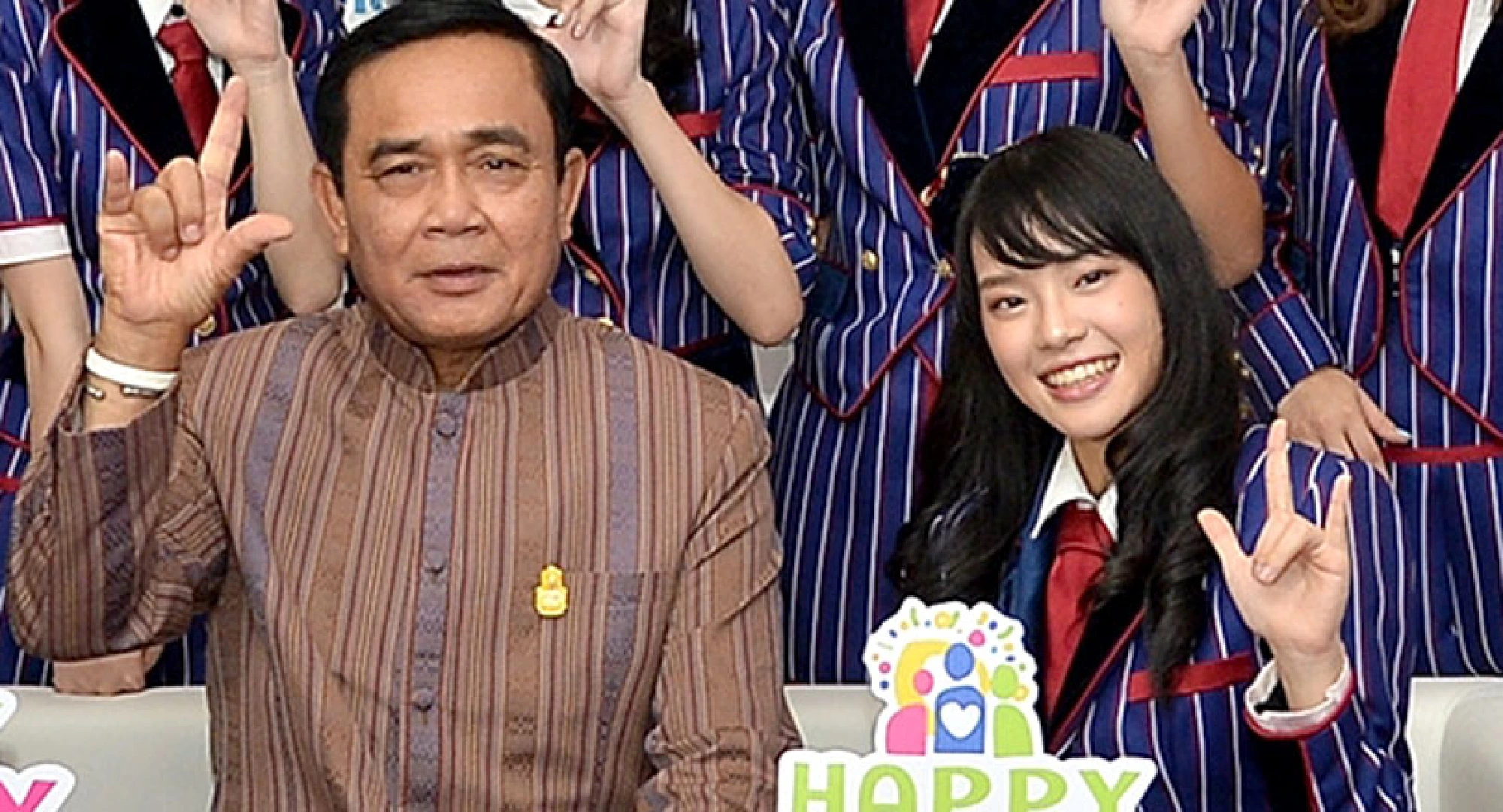 There’s no business like government business for celebrity presenters